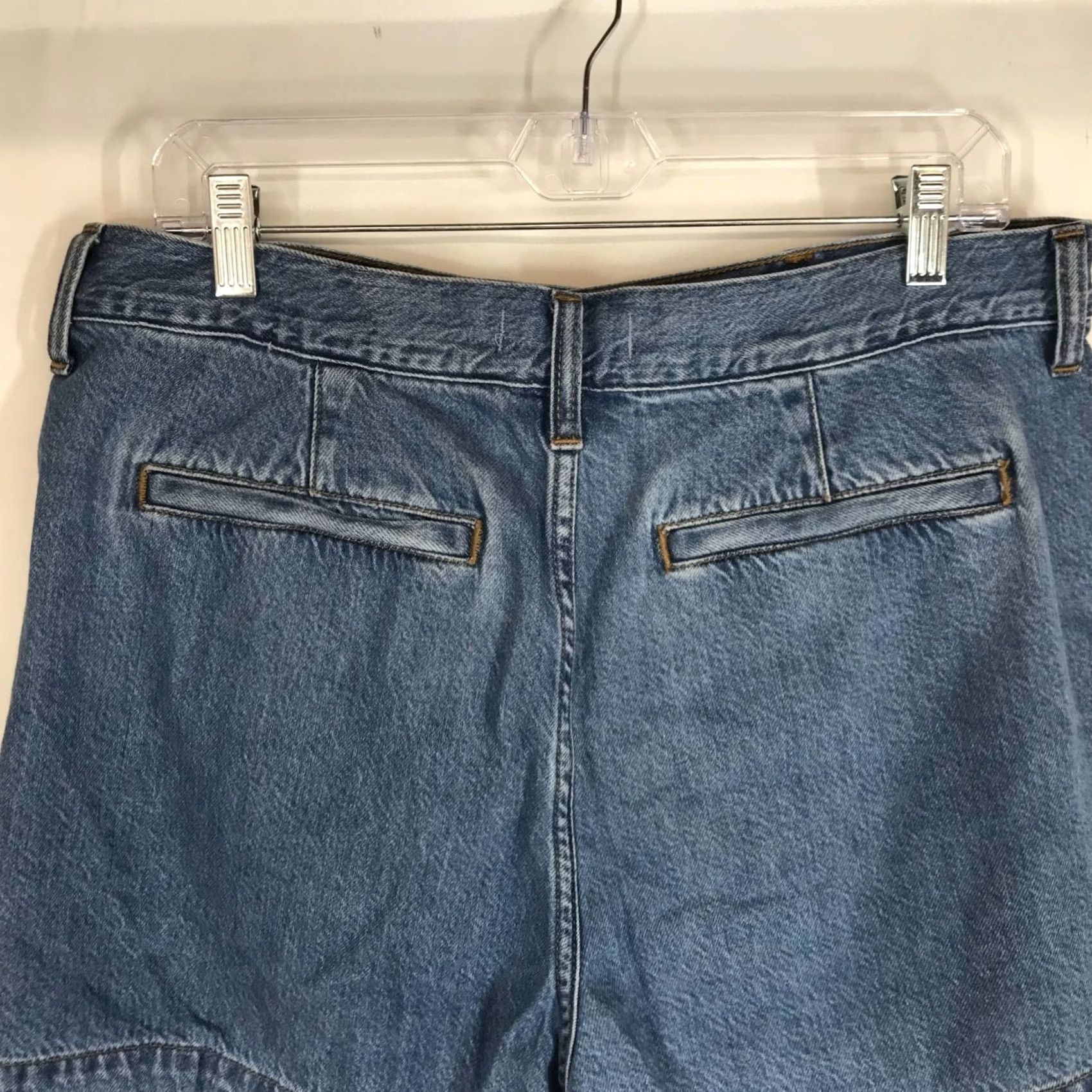 Madewell MADEWELL Women's 31 JEAN SHORT BLUE Size 24" / US 00 / IT 34 - 5 Thumbnail