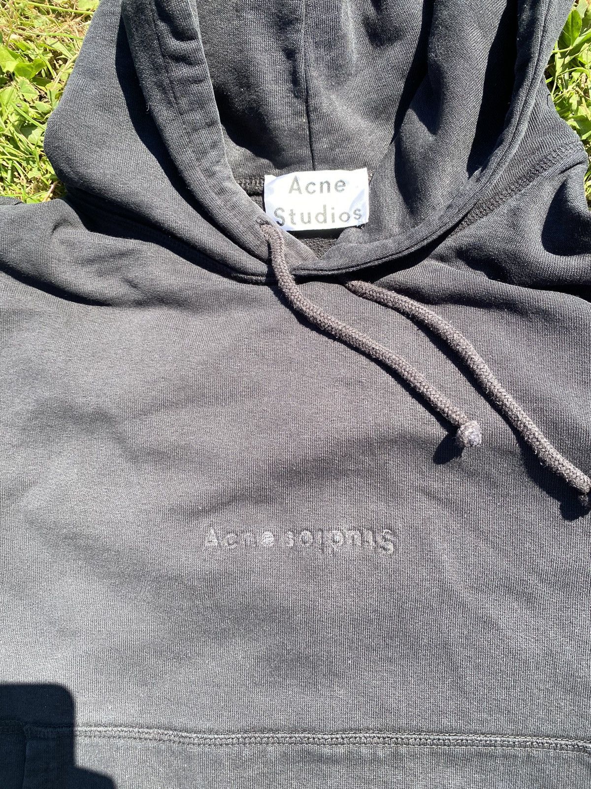 Acne Studios Acne Studios Joghy Emboss Boxy Hoodie Designer Rare Size US S / EU 44-46 / 1 - 2 Thumbnail