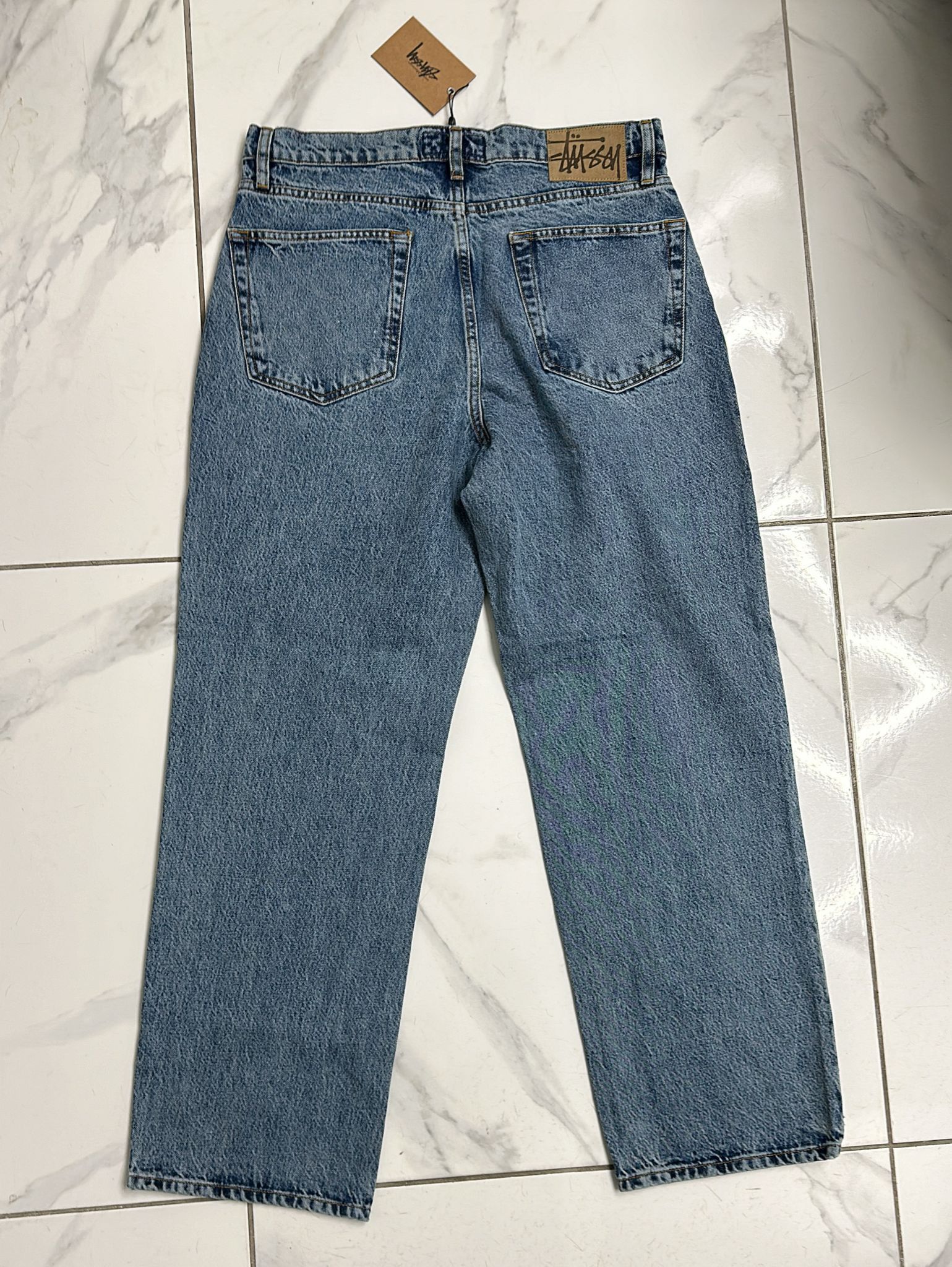 Stussy Stussy Classic Jean Denim Washed Blue Size 38 Size US 38 / EU 54 - 2 Thumbnail