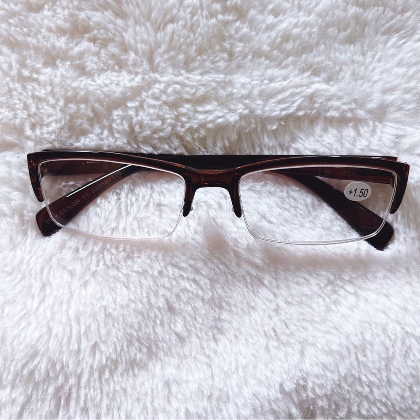 Other Sophie Tortoise Brown Rectangular Reading Glasses Size ONE SIZE - 5 Thumbnail