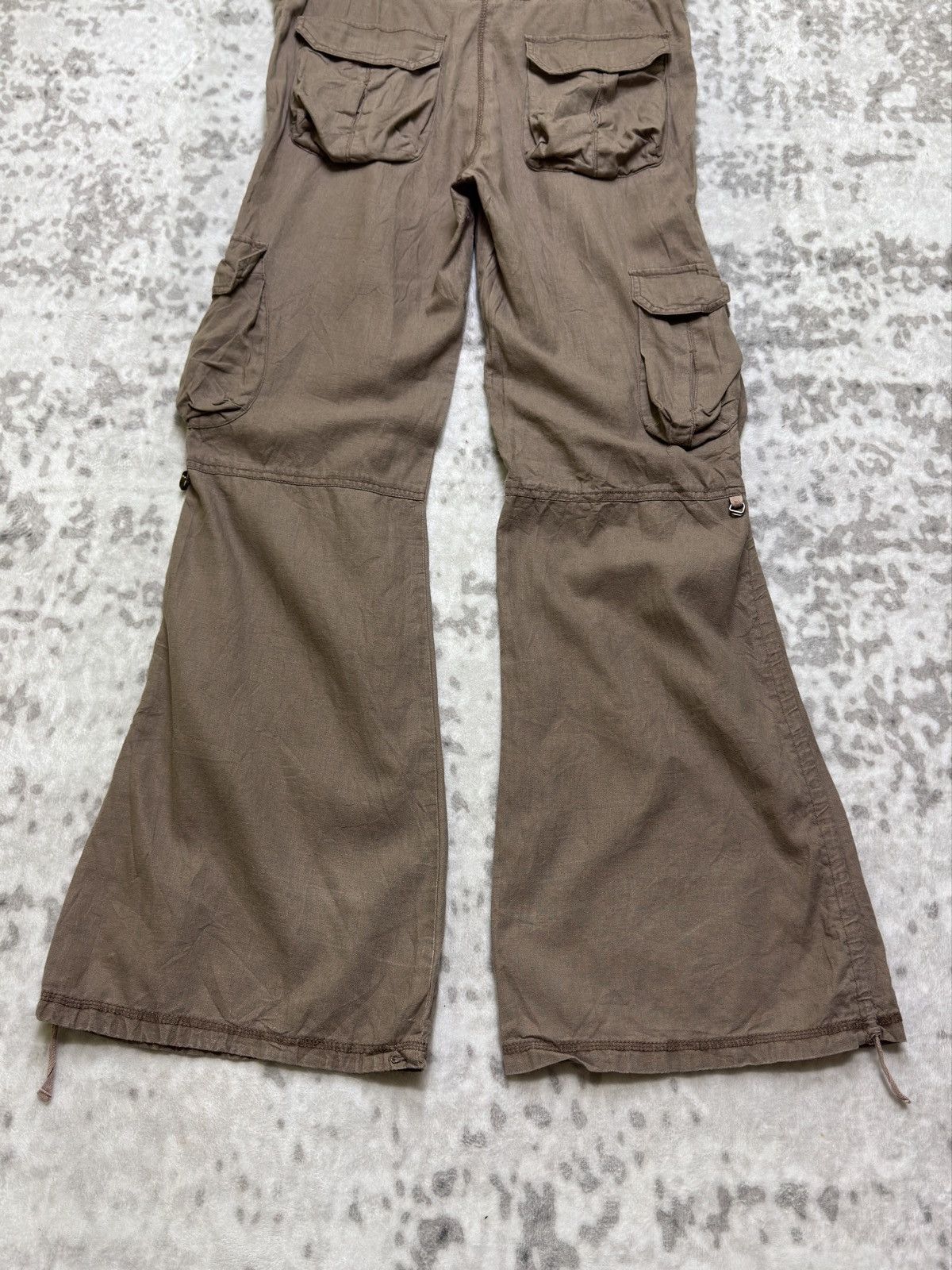 GOA G.O.A Japan Iconic 3D fringe Pocket Flare Distressed pants Size US 34 / EU 50 - 12 Thumbnail