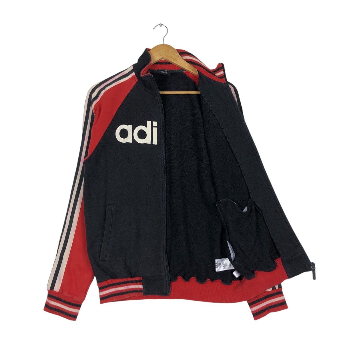 Adidas × Japanese Brand Adidas Three Stripe Vintage Sweater Jacket Small Size Size US S / EU 44-46 / 1 - 9 Thumbnail