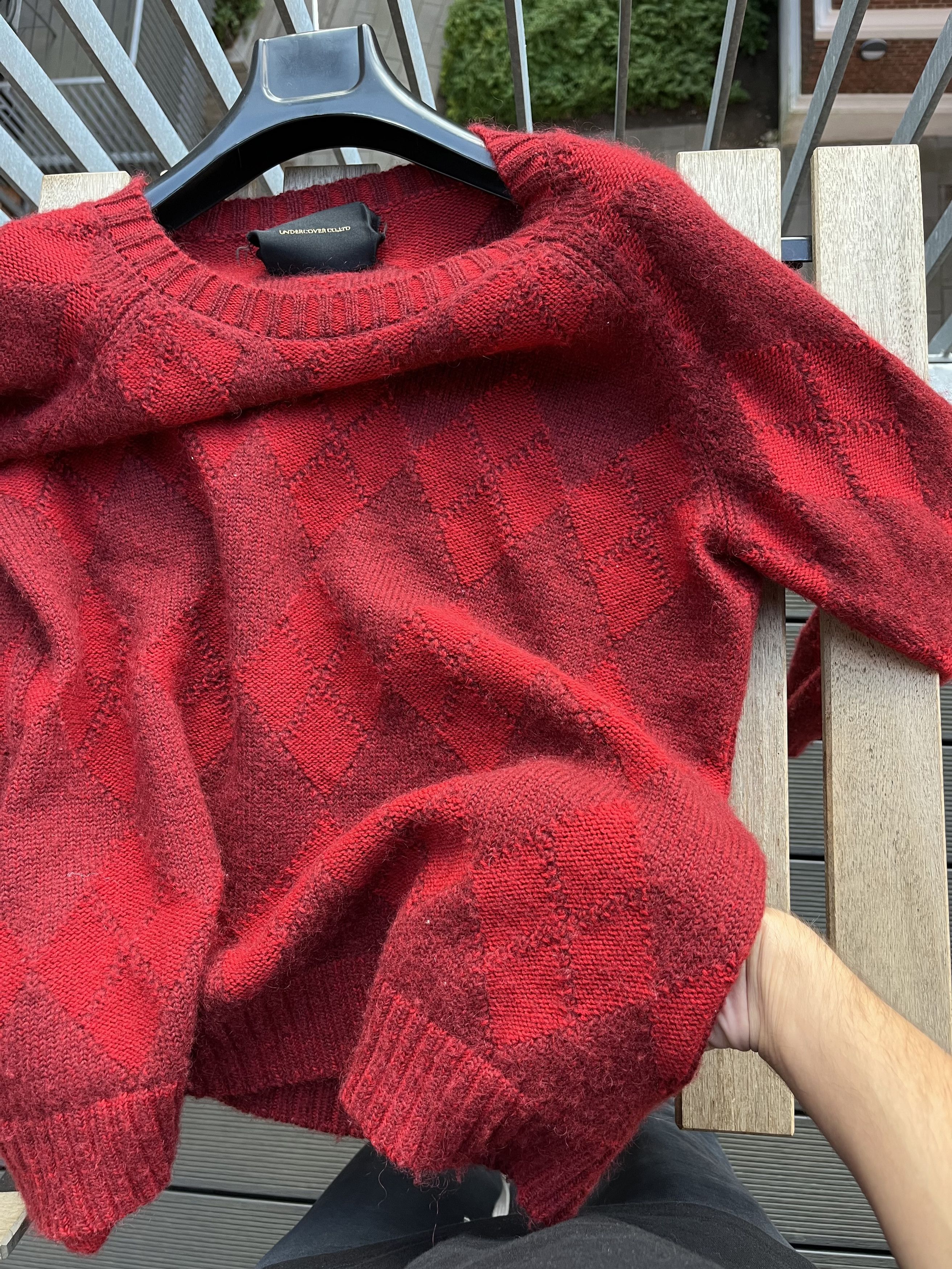 Undercover Undercover Argyle knit Size US L / EU 52-54 / 3 - 4 Thumbnail