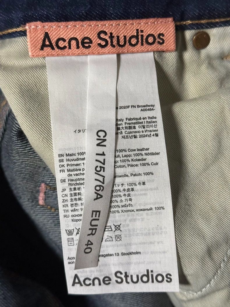 Acne Studios acne studios Cat-beard loose mid-rise jeans 2502-Nextarrow Size US 40 / EU 56 - 3 Thumbnail