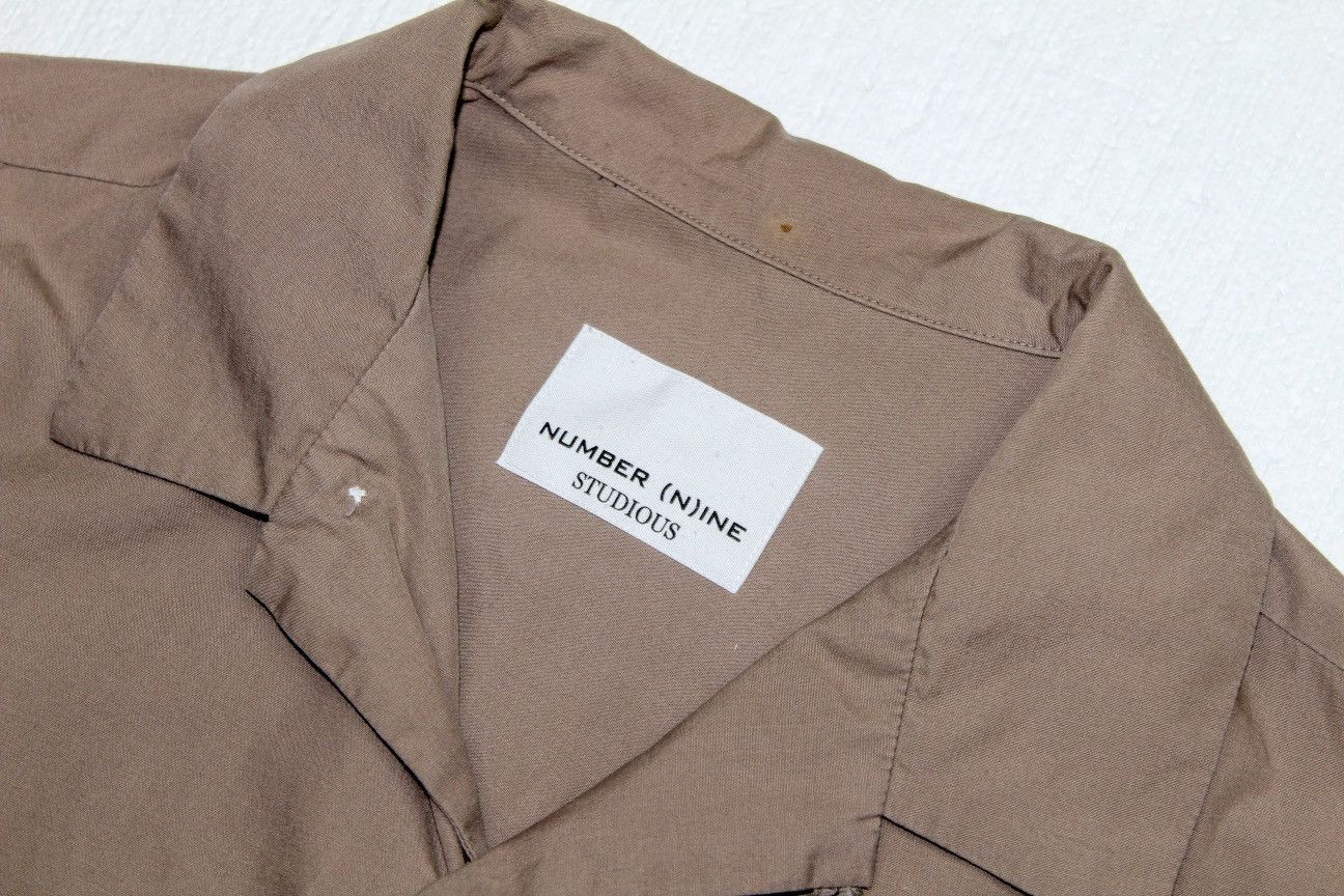 Number (N)ine Camp Collar Shirt Size US M / EU 48-50 / 2 - 2 Thumbnail
