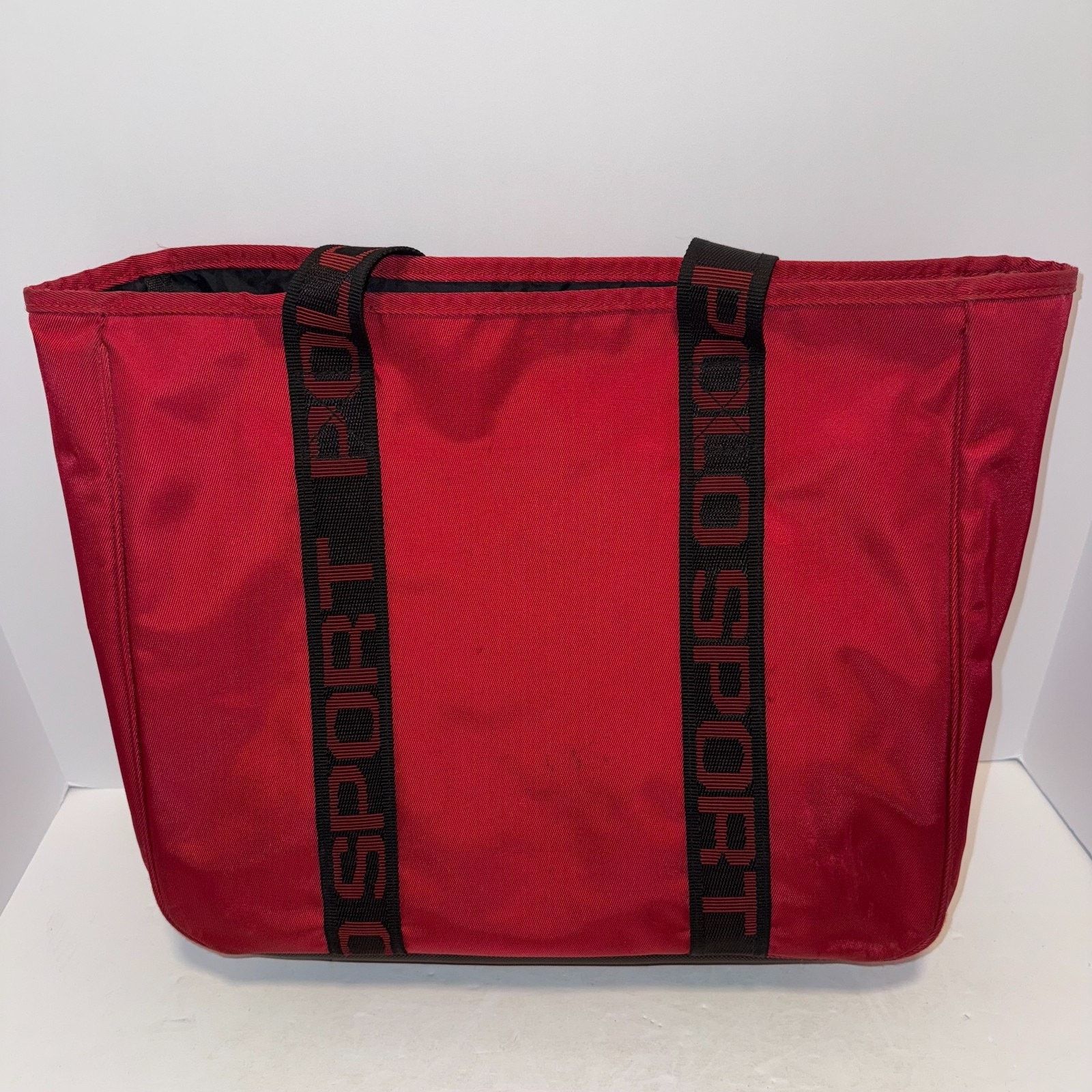 Polo Ralph Lauren Vintage Red POLO Sport RALPH LAUREN Tote Bag 90s Y2K 2000 Size ONE SIZE - 2 Thumbnail