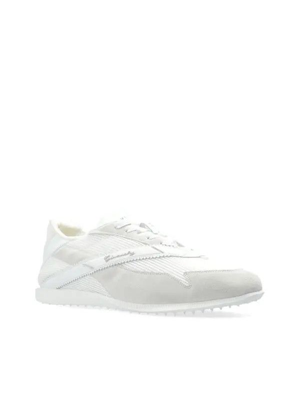Givenchy o1n1vont0326 Mesh-Panelling Sneakers in White Size US 12 / EU 45 - 2 Thumbnail