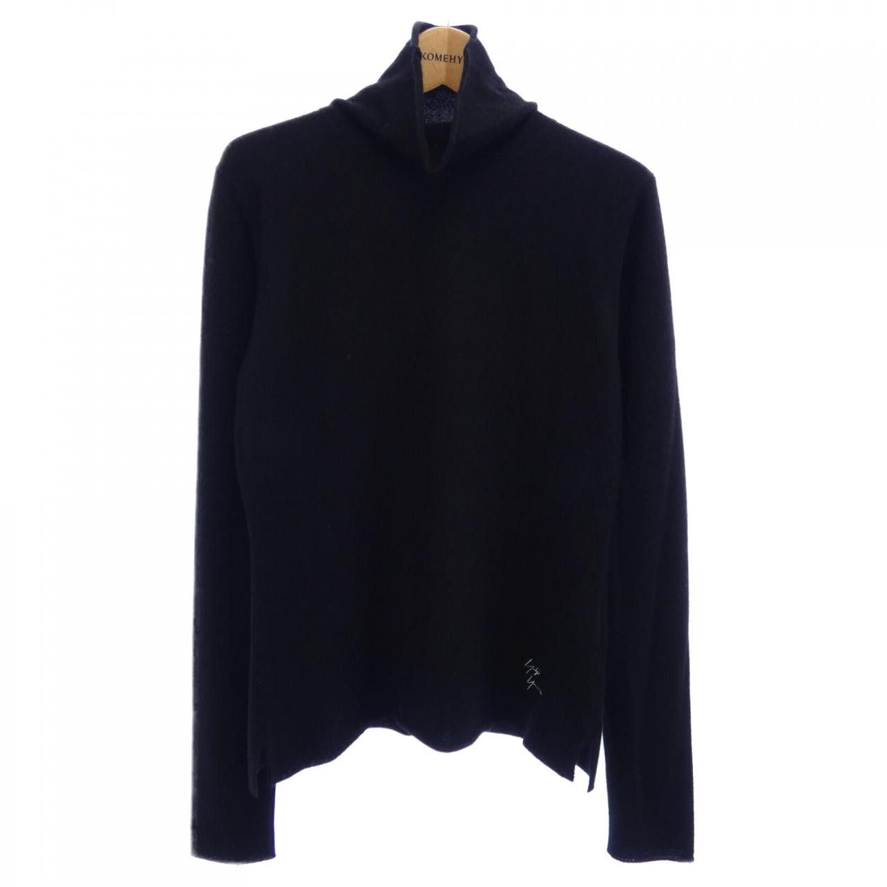 Other Yoji Yamamoto Yohji Yamamoto Cashmere Knit Textile Tops FO-K04-191 DUTY FREE for USA Size ONE SIZE - 1 Thumbnail