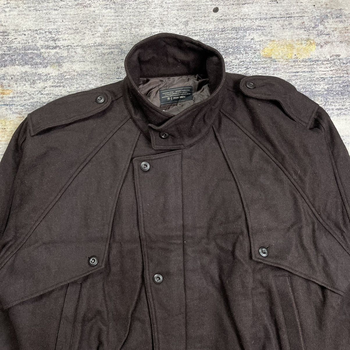 Issey Miyake Vintage 80s / 90s R-I for men wool bomber jacket Size US L / EU 52-54 / 3 - 4 Thumbnail