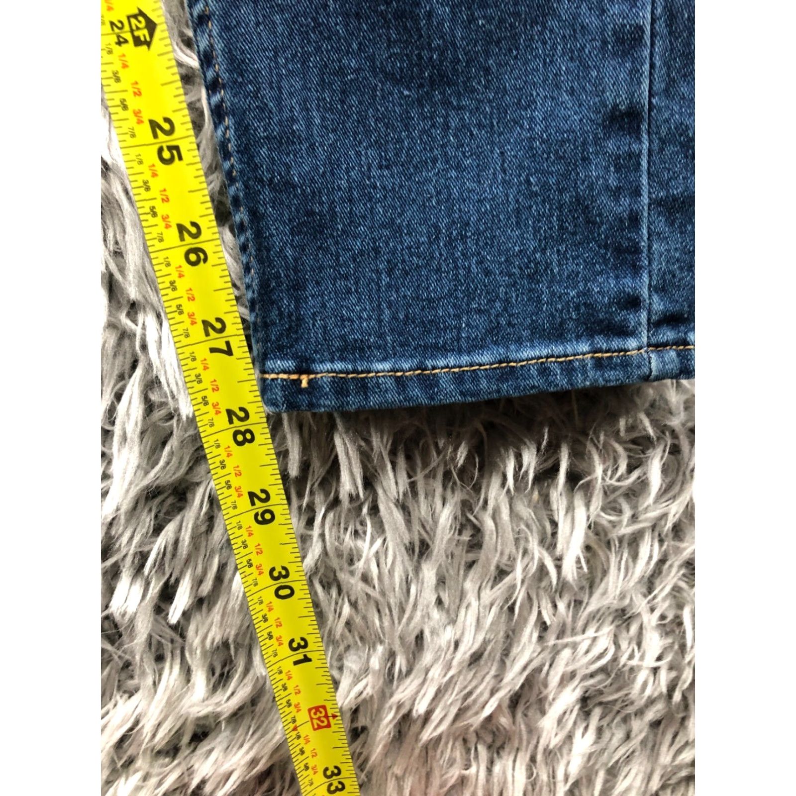 H&M H&M High Waist Skinny Ankle Jeans Size 28 Womens Medium Wash Blue Jeans Size 28" / US 6 / IT 42 - 3 Thumbnail