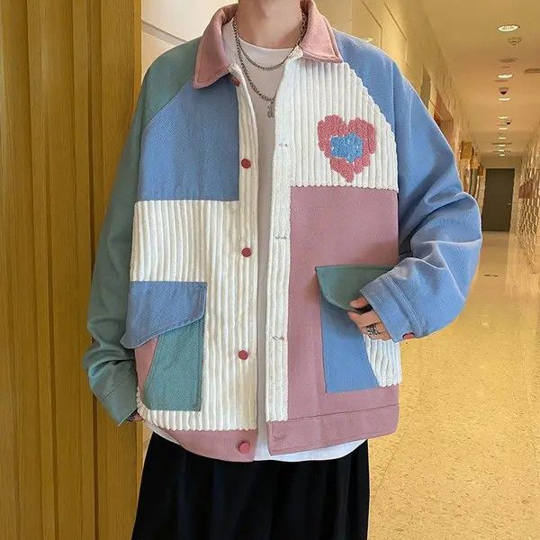 Multi Color Striped Jacket