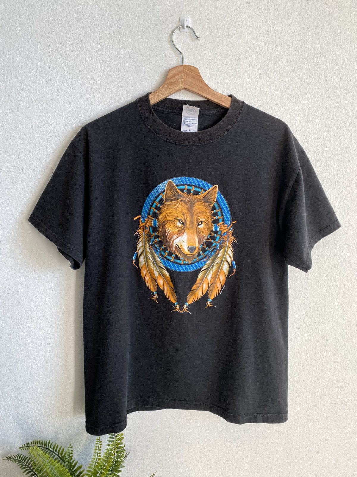 Vintage Vintage Native Wolf Tee Size US M / EU 48-50 / 2 - 1 Thumbnail
