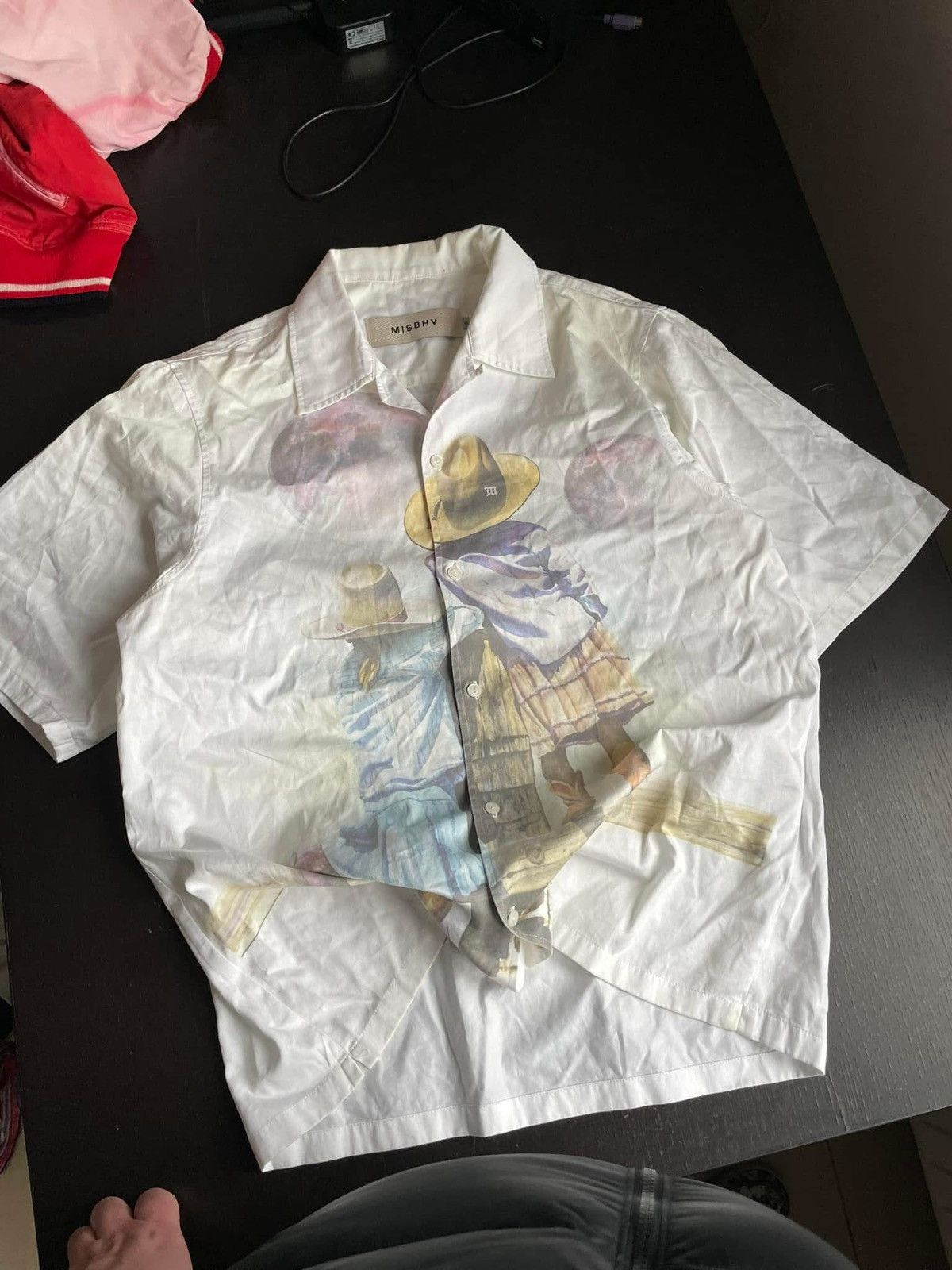Misbhv MISBHV Button Up Shirt Archive Y2K Graphic Rare Streetwear Size US XL / EU 56 / 4 - 1 Thumbnail