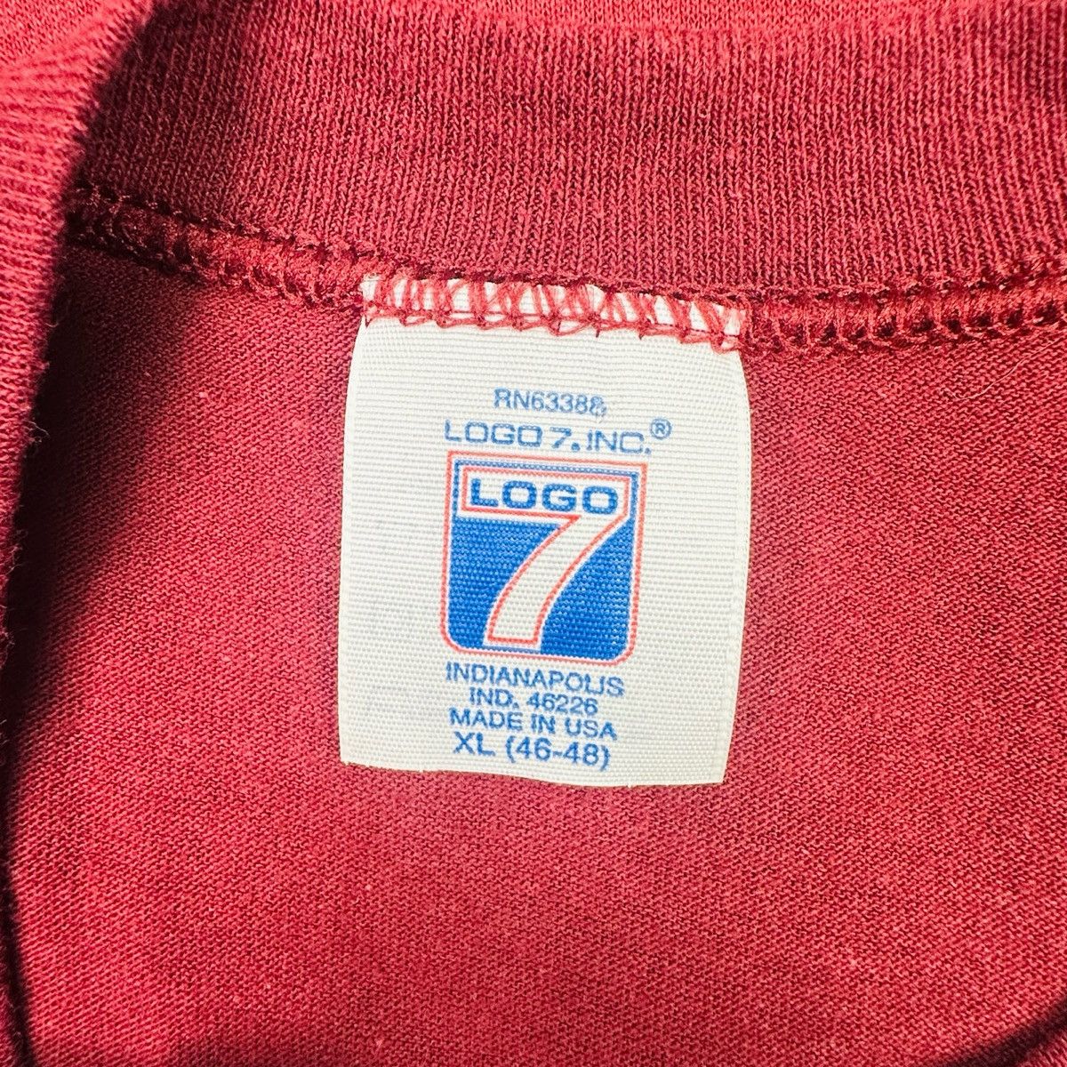 Logo 7 Vintage Logo 7 1990 Washington Redskins Crew Neck Tee - XL Size US XL / EU 56 / 4 - 6 Thumbnail