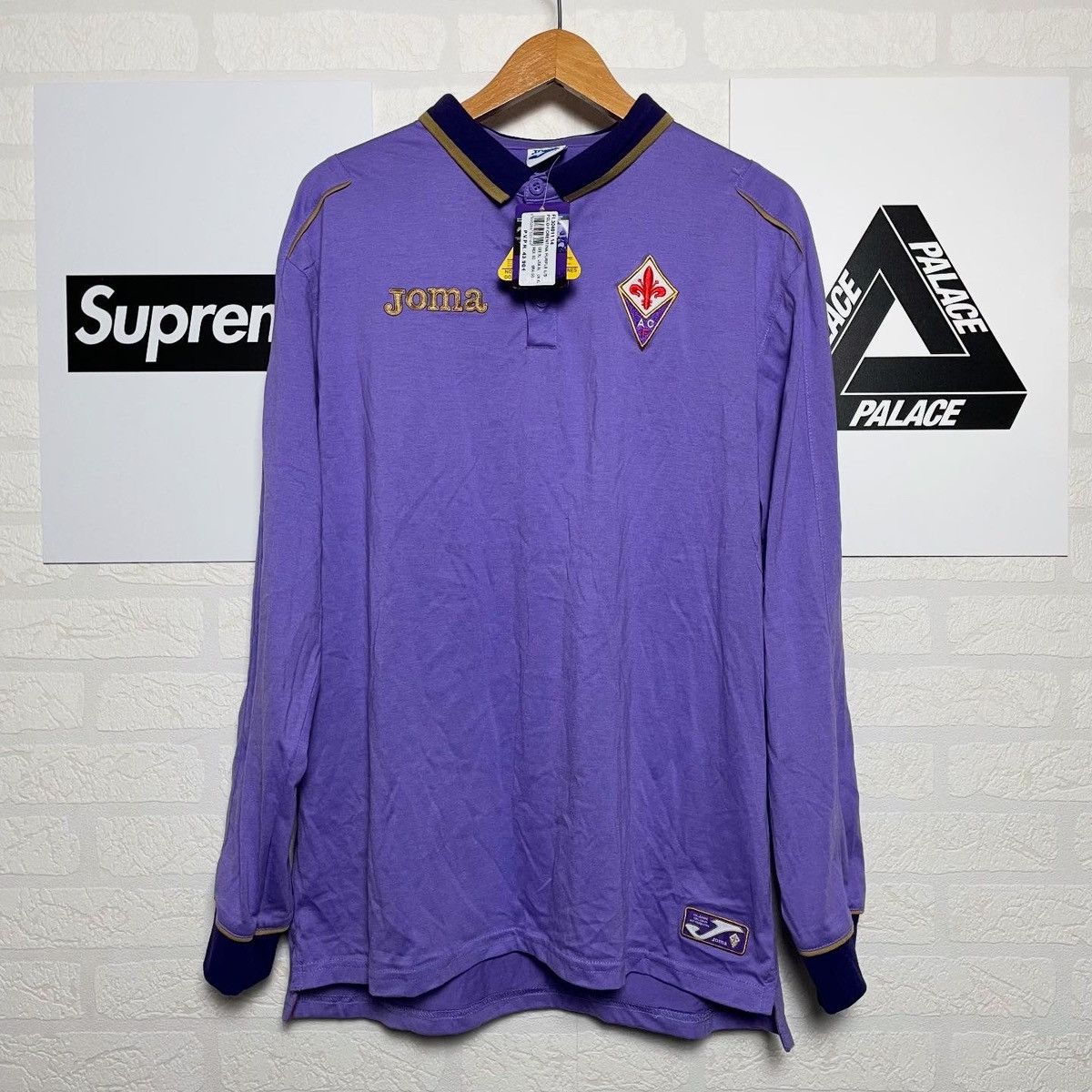 Joma Long sleeve t-shirt Fiorentina ACF soccer polo Joma Size US XL / EU 56 / 4 - 1 Thumbnail