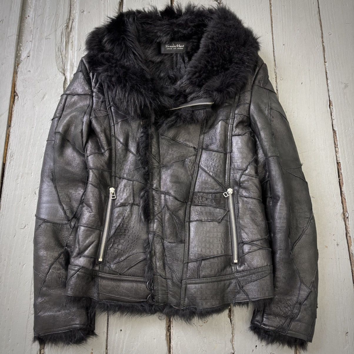 Japanese Brand × Tornado Mart Tornado Mart Leopard Faux Fur