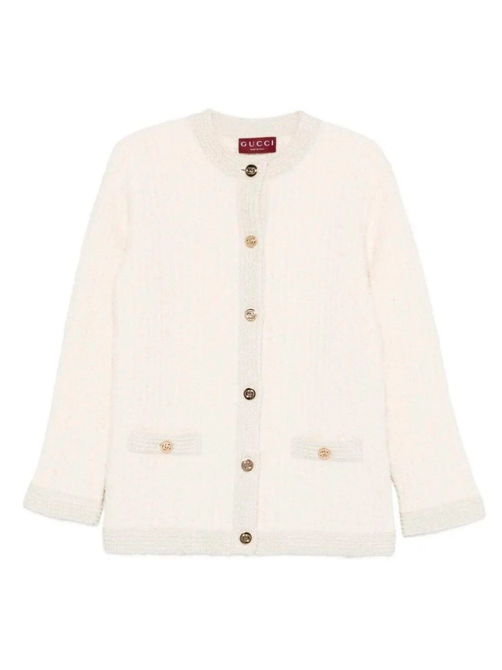 Gucci Long Sleeve Crew-Neck Cardigan Size XS / US 0-2 / IT 36-38 - 1 Thumbnail