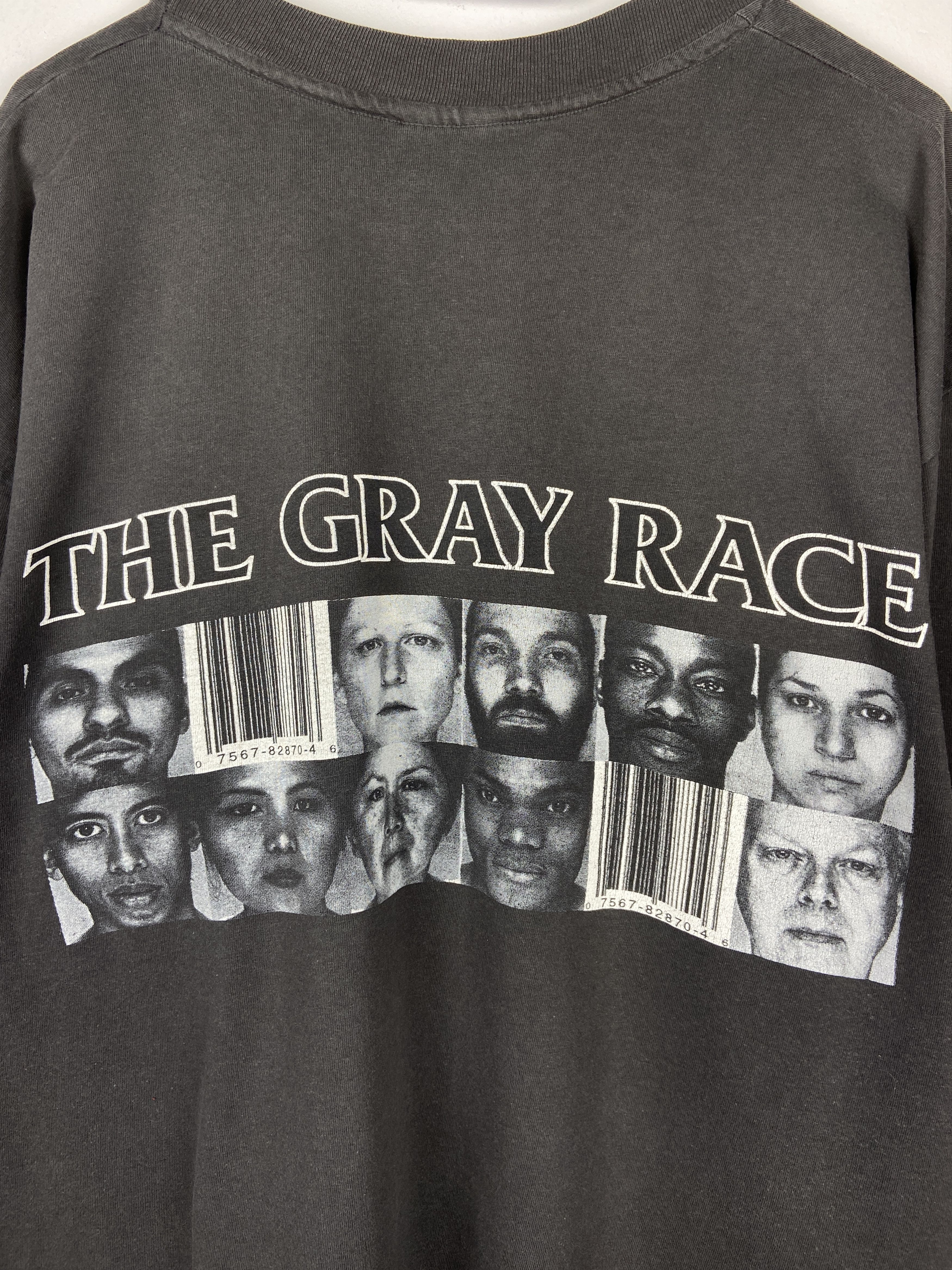 Band Tees 90s Vintage Bad Religion The Gray Race Rock Band T Shirt Tee Size US XL / EU 56 / 4 - 8 Thumbnail