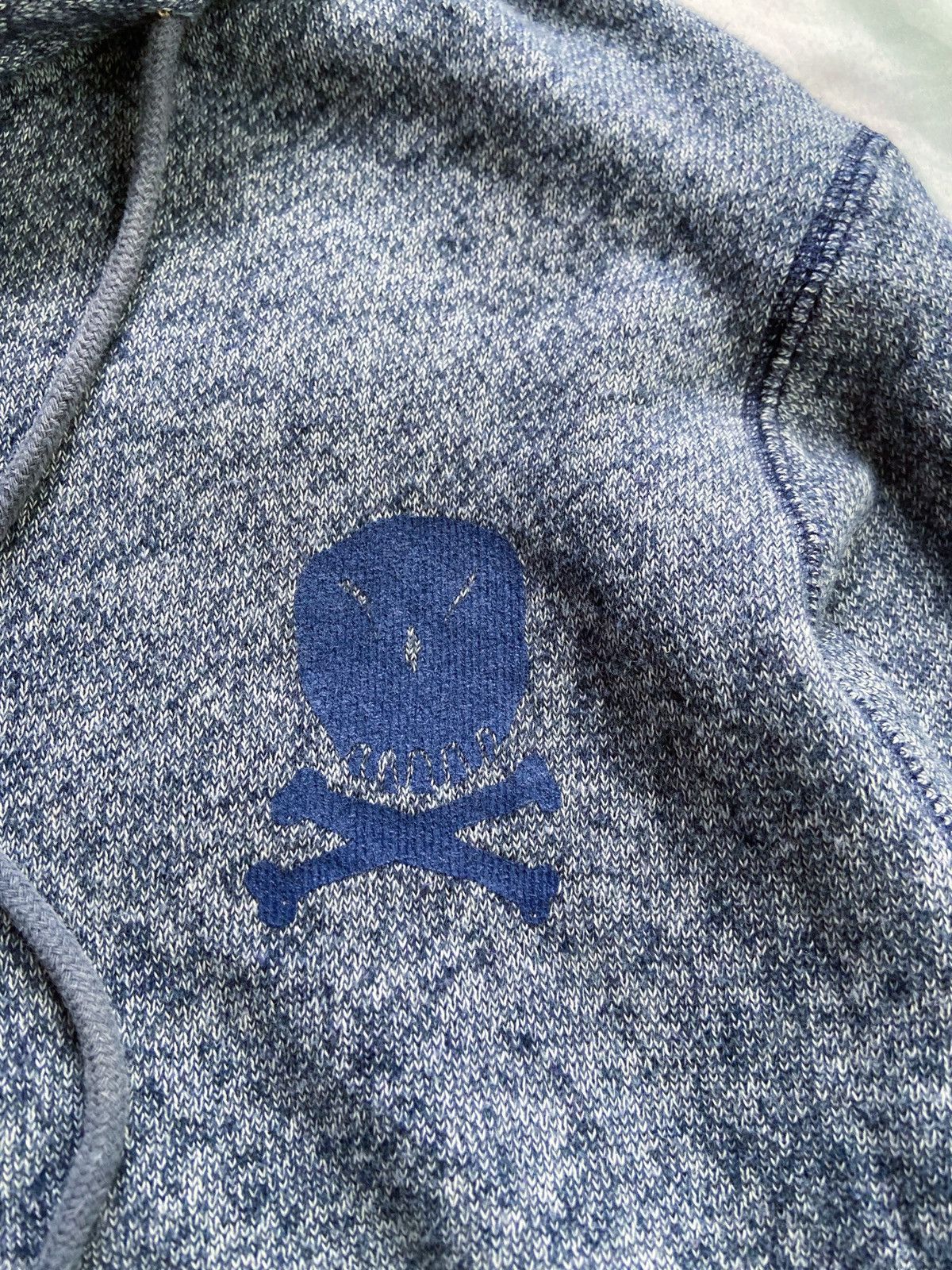Japanese Brand LUCKY CHOUTTE SKULL ZIP HOODIE Size US L / EU 52-54 / 3 - 8 Thumbnail