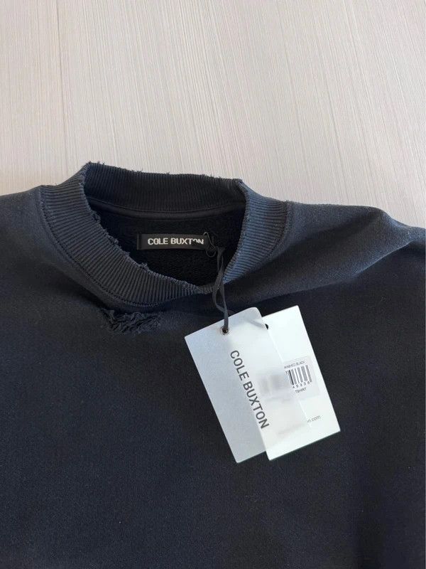 Cole Buxton Cole Buxton distressed sweatshirt Size US XS / EU 42 / 0 - 3 Thumbnail