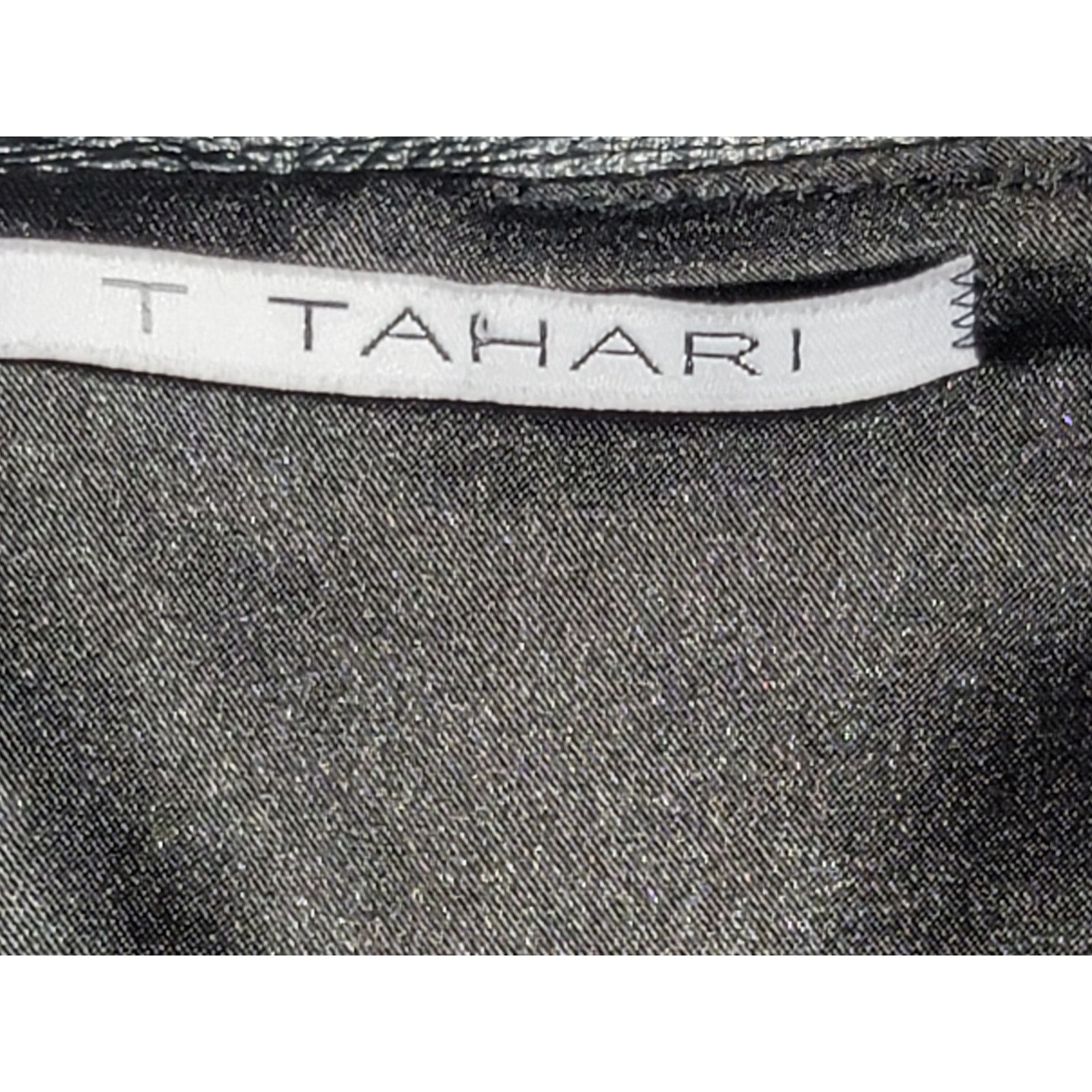Other T Tahari Black Brown Color Block Sheath Dress 2 Soft Size XS / US 0-2 / IT 36-38 - 3 Thumbnail