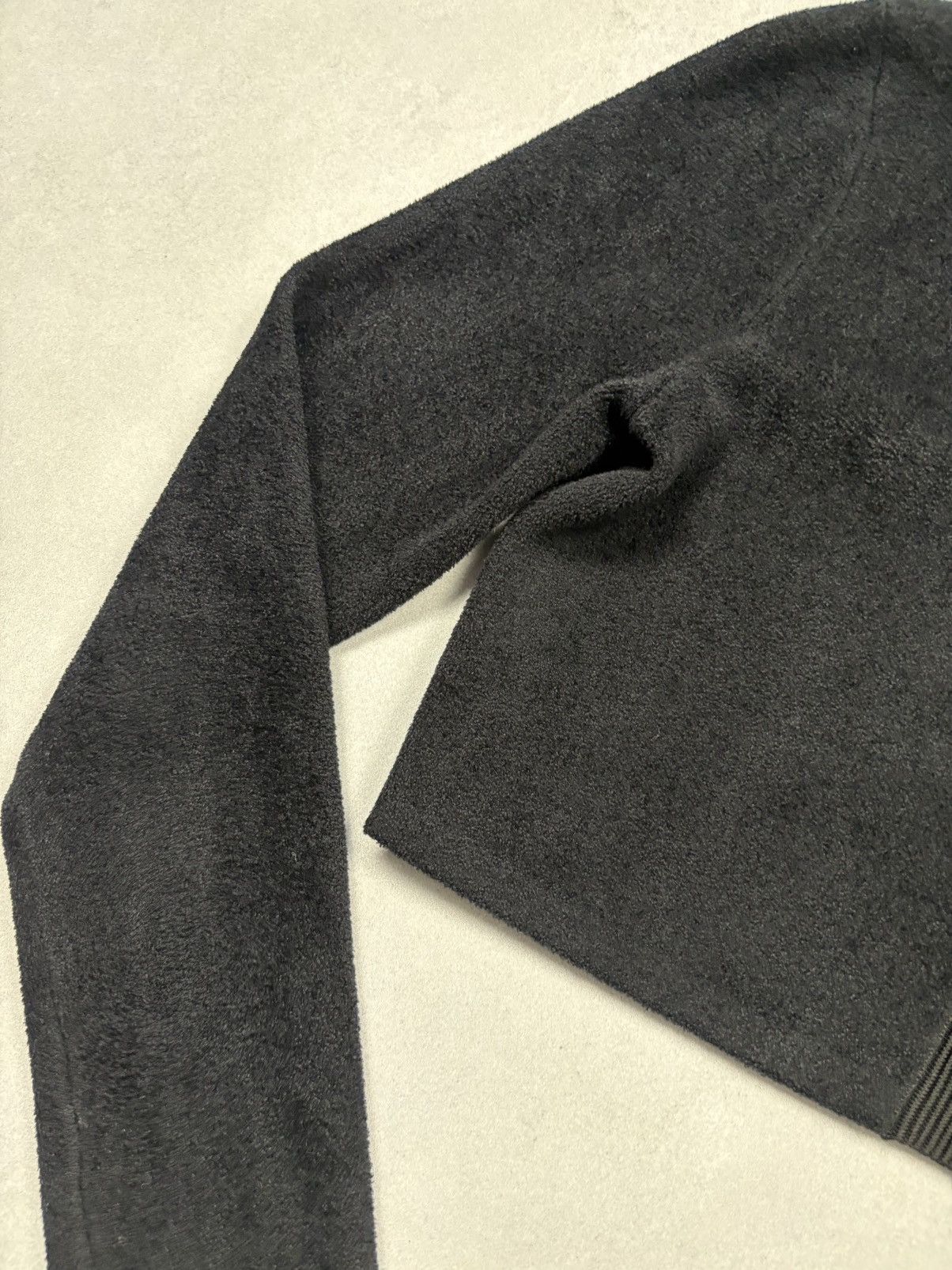 Sandro Sandro Paris Cropped Knit Cardigan Black Rare Gold Button S Size S / US 4 / IT 40 - 5 Thumbnail