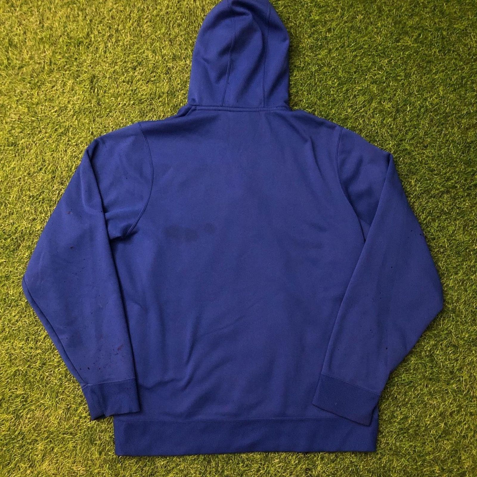 Under Armour Men’s Blue Under Armour Embroidered Logo Hooded Sweatshirt Size US L / EU 52-54 / 3 - 2 Thumbnail