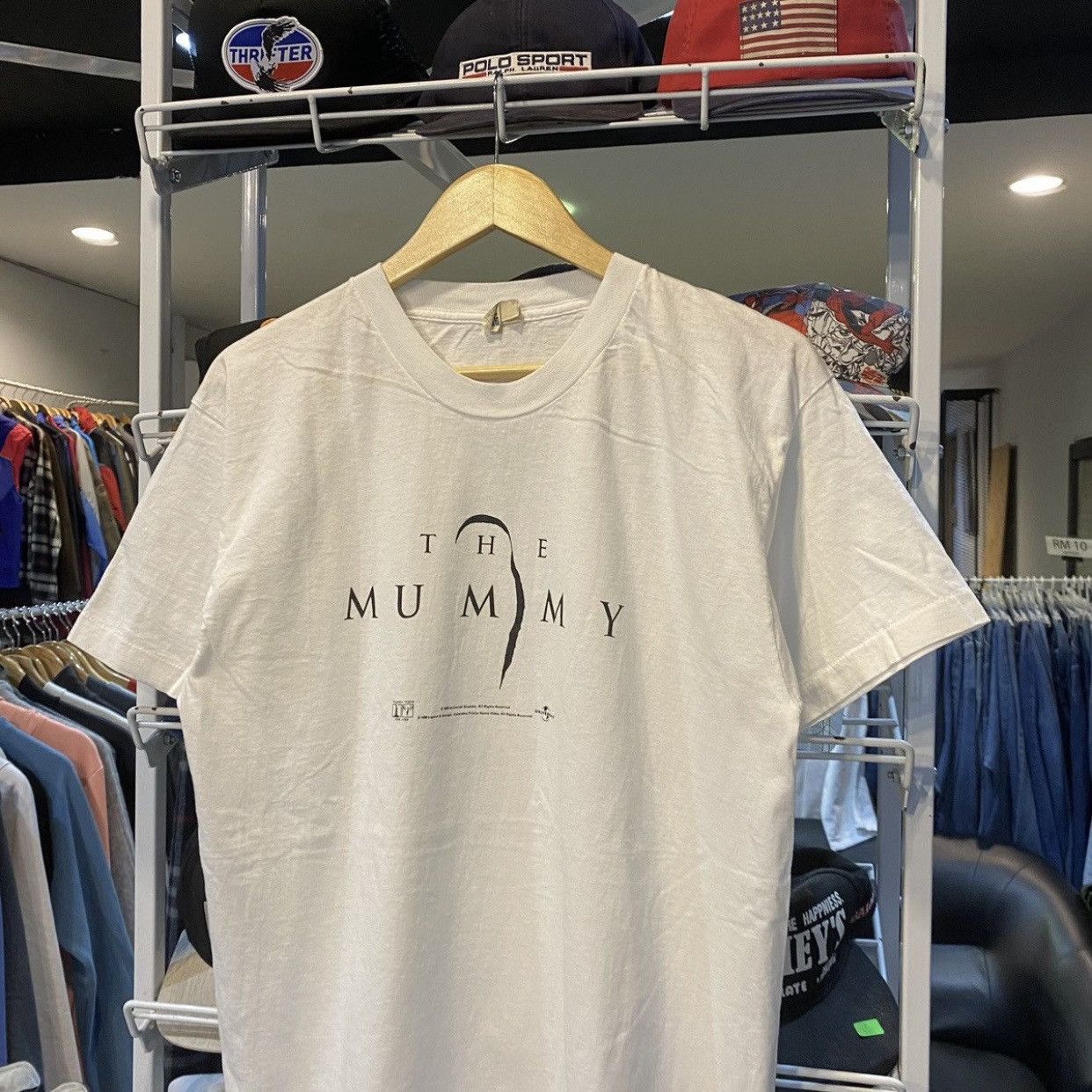 Vintage vintage 90s The Mummy movie t-shirt Size US L / EU 52-54 / 3 - 3 Thumbnail