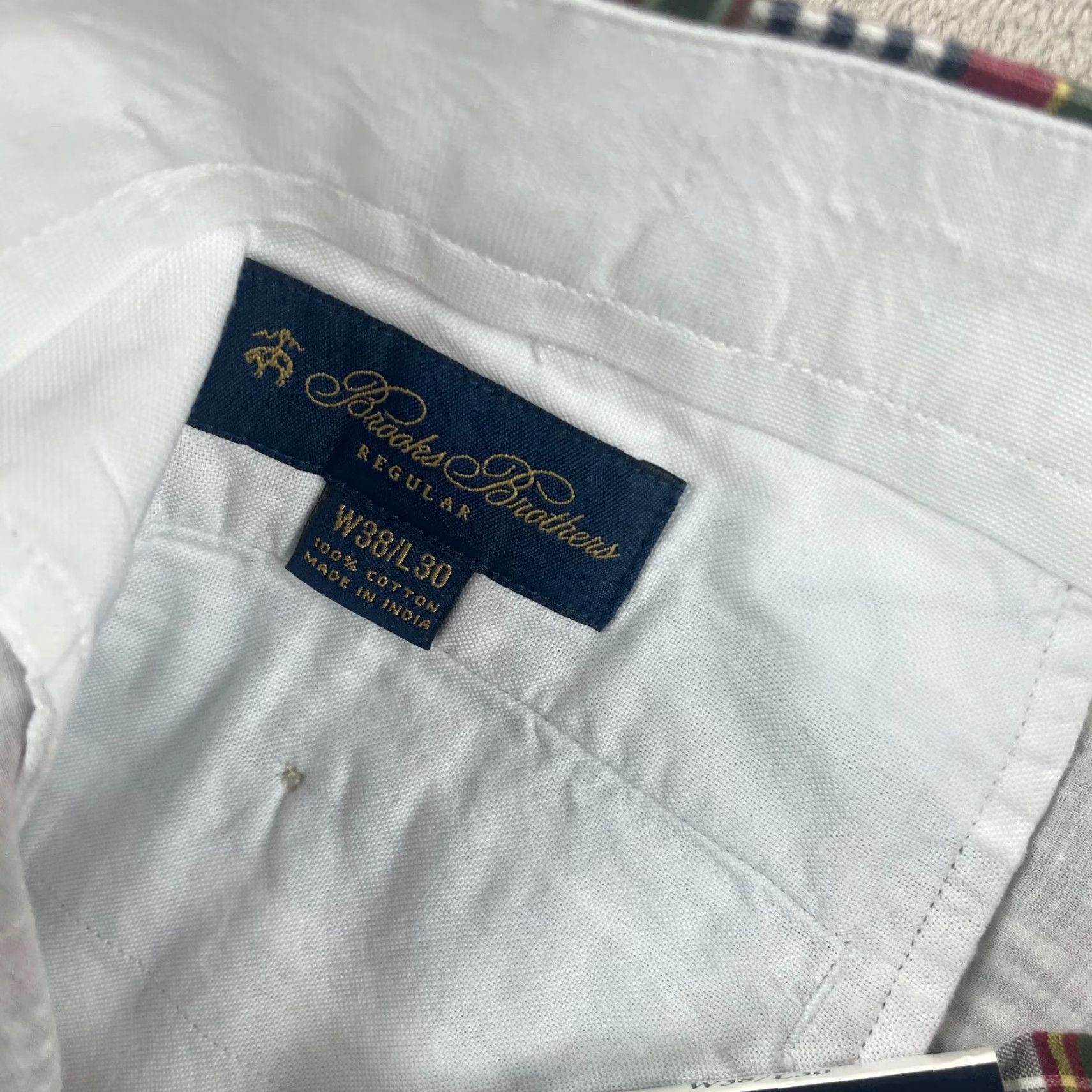 Brooks Brothers Brooks Brothers Golf Preppy Pants Mens 38x30 Multi Madras Plaid NWT Size US 38 / EU 54 - 2 Thumbnail