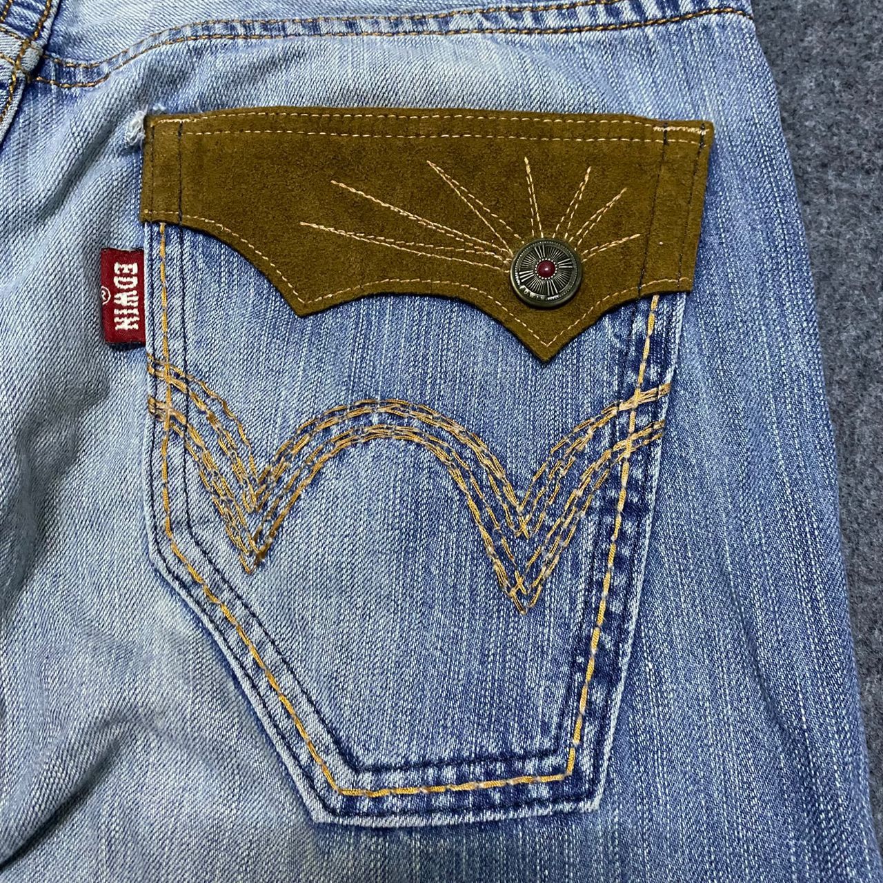 Edwin 💥Best Offer💥 Edwin Exclusive Vintage Distressed Denim Size US 36 / EU 52 - 11 Thumbnail