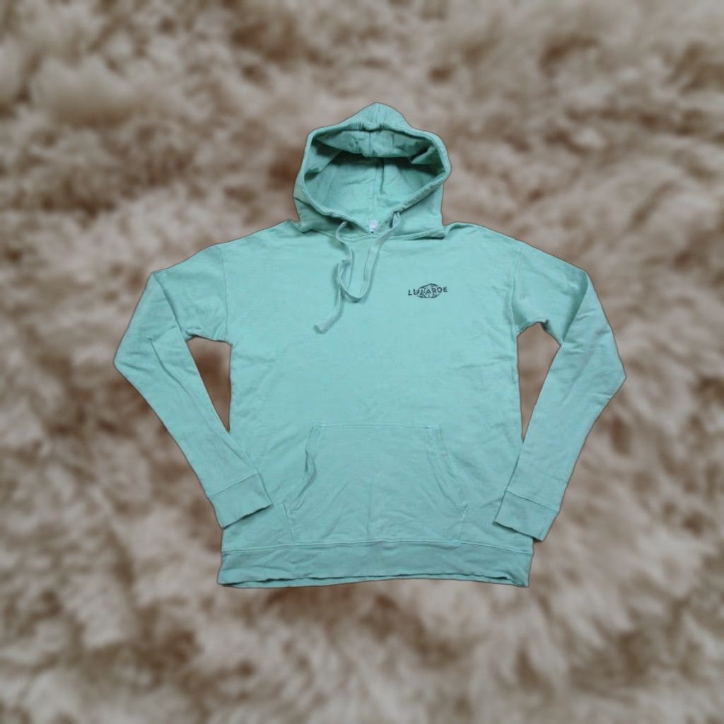LIFT World Tour Hoodie - LuLaRoe - Size S - Seafoam Green - Pullover Hooded Sweatshirt - Women - Pattern: Solid - 2019 Presale