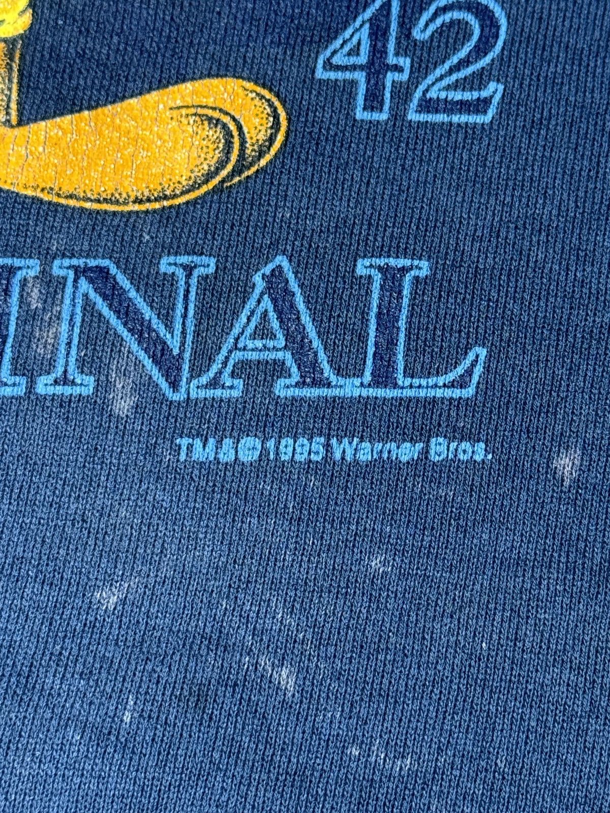 Vintage × Warner Bros Vintage 90s Looney Tunes Tweety Bird 1995 Sweatshirt Size US XL / EU 56 / 4 - 6 Thumbnail
