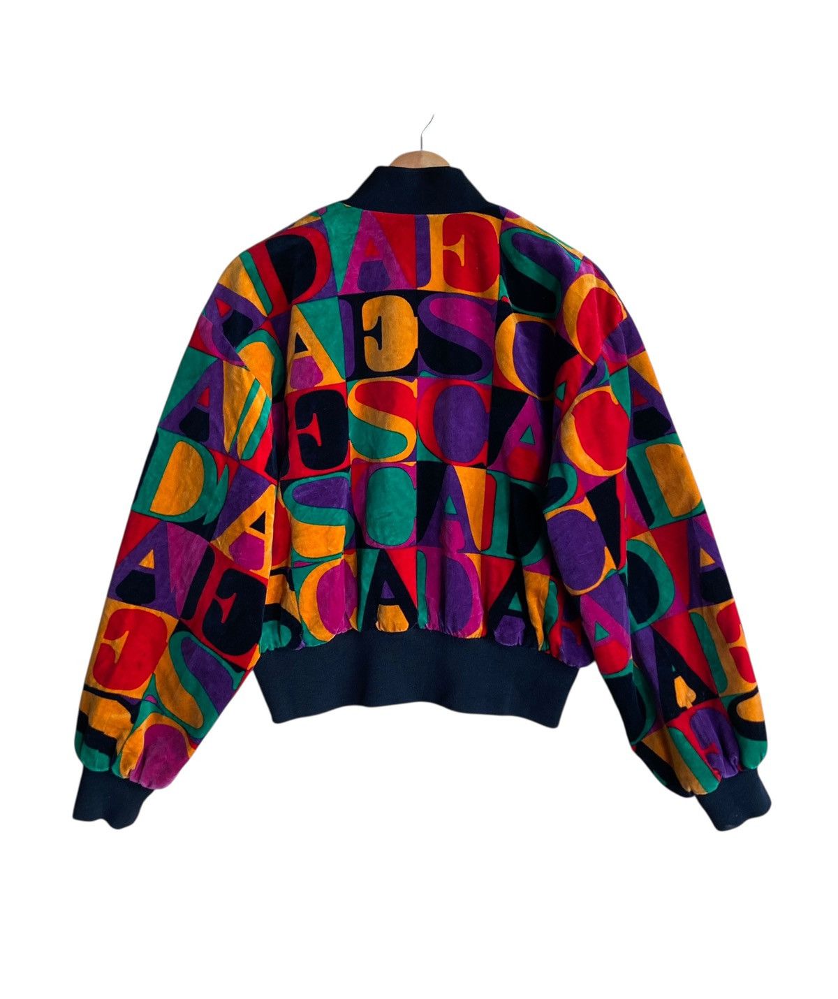 Escada Very Rare Vintage Escada Full Print Bomber Jacket 1990s Size US M / EU 48-50 / 2 - 2 Thumbnail