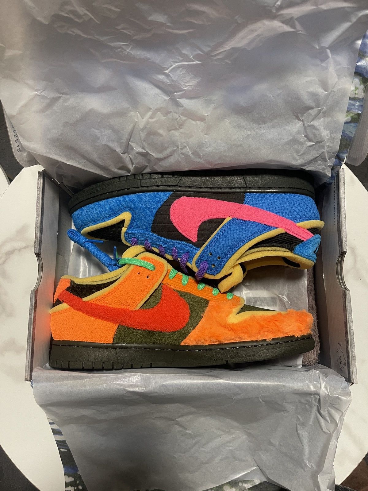 Nike Nike Dunk Low Cactus Plant Flea Market Swamp Sponge Blue Size US 10.5 / EU 43-44 - 8 Thumbnail