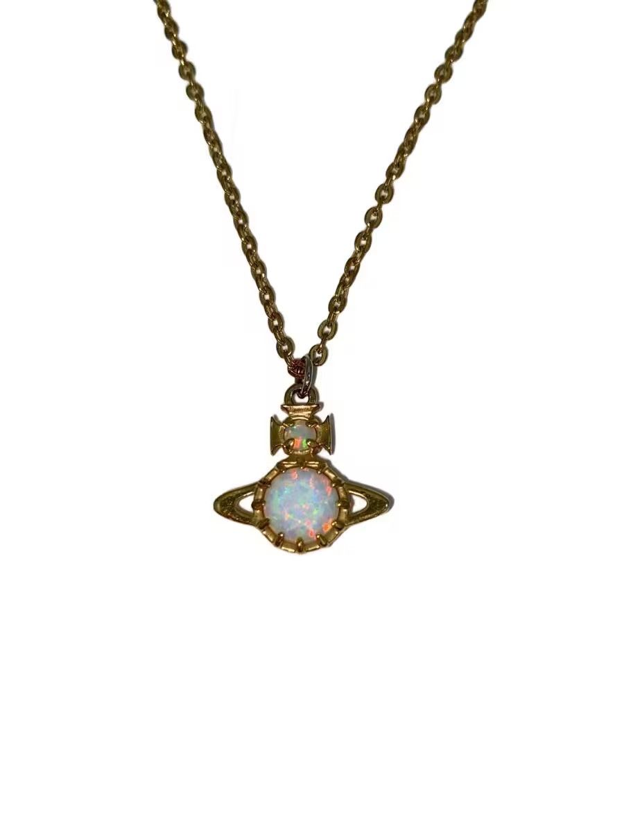 Vivienne Westwood Crystal Orb Necklace Size ONE SIZE - 1 Thumbnail