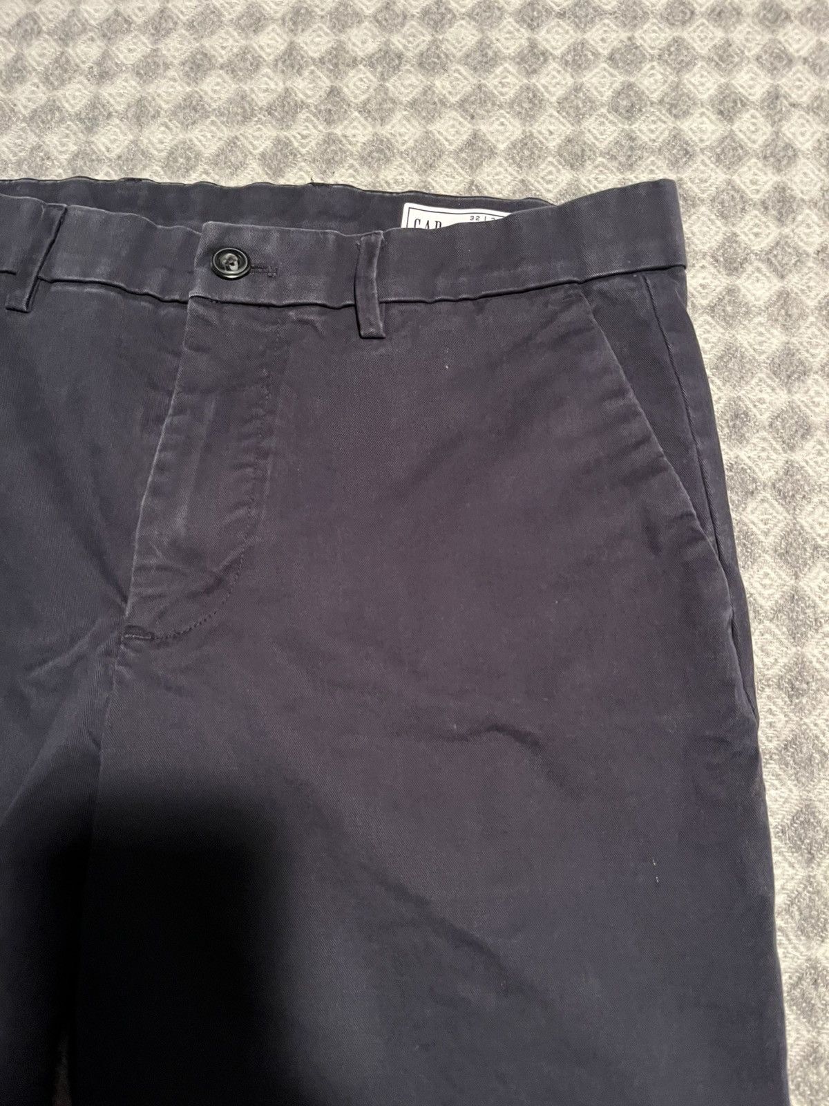 Gap Dark Navy Gap Mens Casual Cotton Pants Size US 32 / EU 48 - 2 Thumbnail