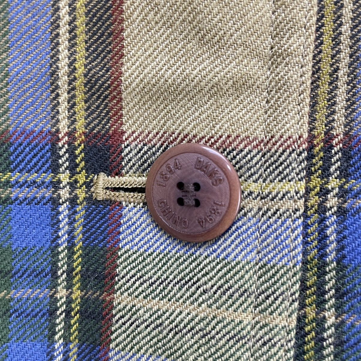 DAKS Vintage Daks London Checked Jacket Size M / US 6-8 / IT 42-44 - 5 Thumbnail