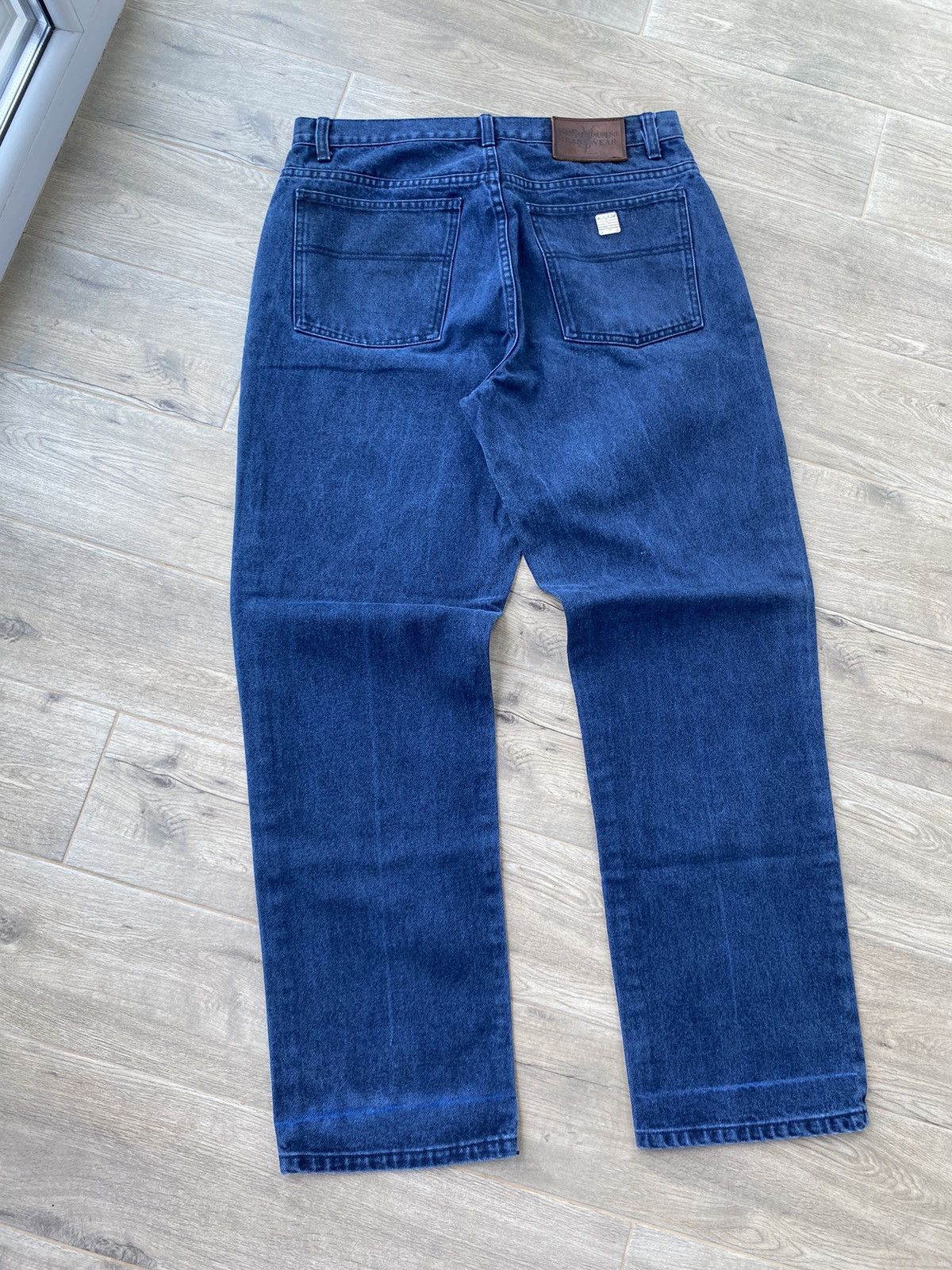 Yves Saint Laurent Metal Logo Jeans
