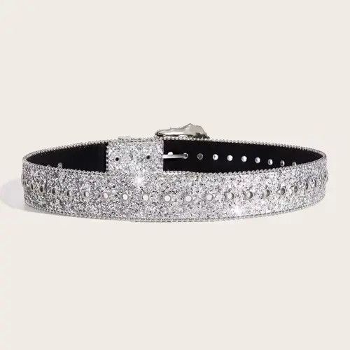 Other Hagiwara x Kazue Glittering PU Leather Belt Size ONE SIZE - 3 Thumbnail