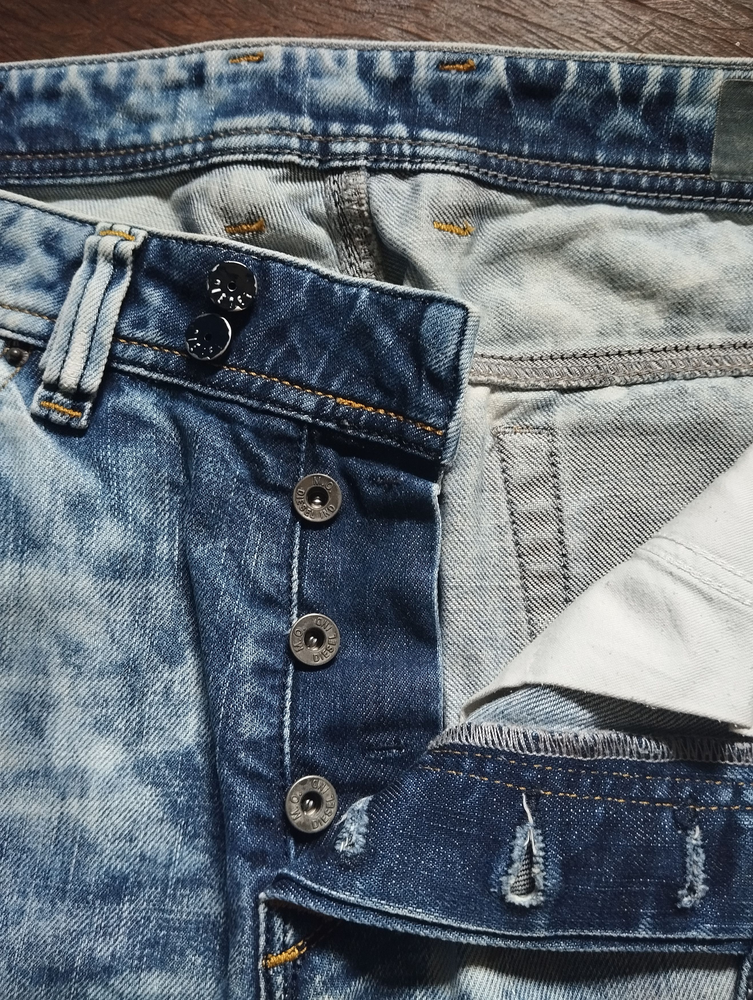 Diesel DIESEL JEANS Size US 34 / EU 50 - 8 Thumbnail