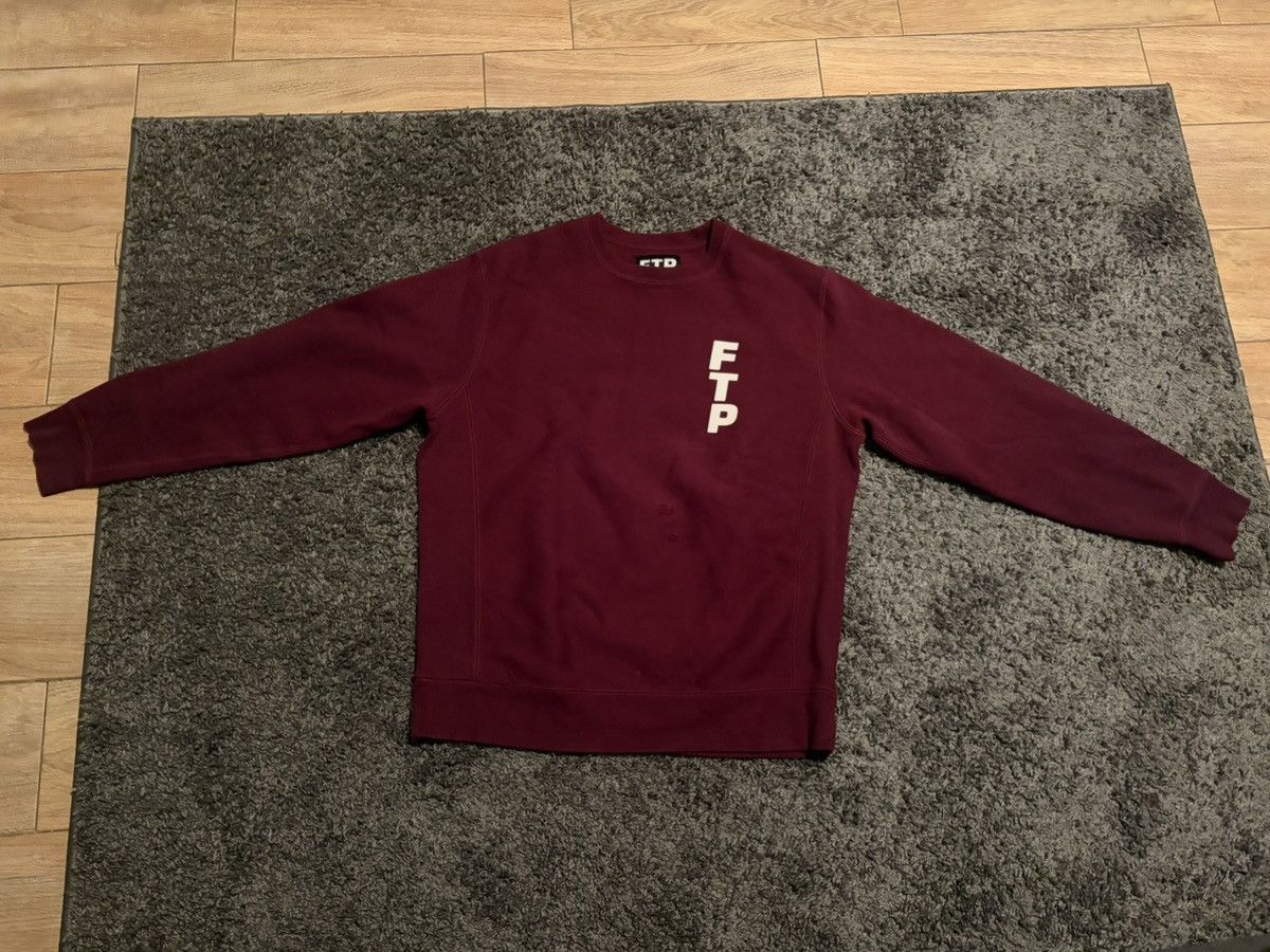 Fuck The Population FTP Crewneck Vertical Logo - Medium Size US M / EU 48-50 / 2 - 1 Thumbnail
