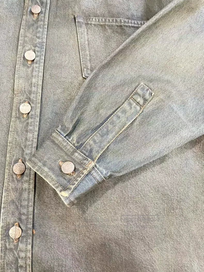 Acne Studios Acne Studios Coated Shirt Jacket, Men's Size US XS / EU 42 / 0 - 6 Thumbnail