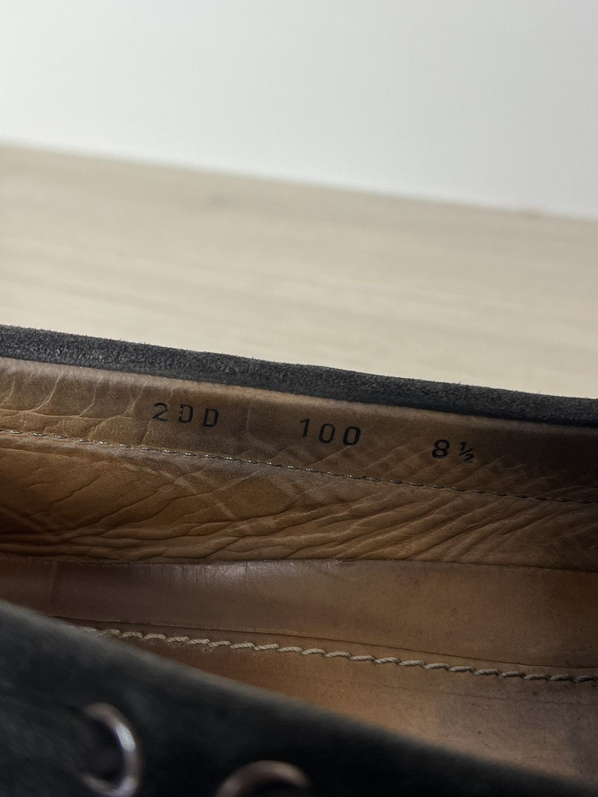 Prada Prada Black Suede Driving Loafers with Laces – Size 9,5 Size US 9.5 / EU 42-43 - 15 Thumbnail