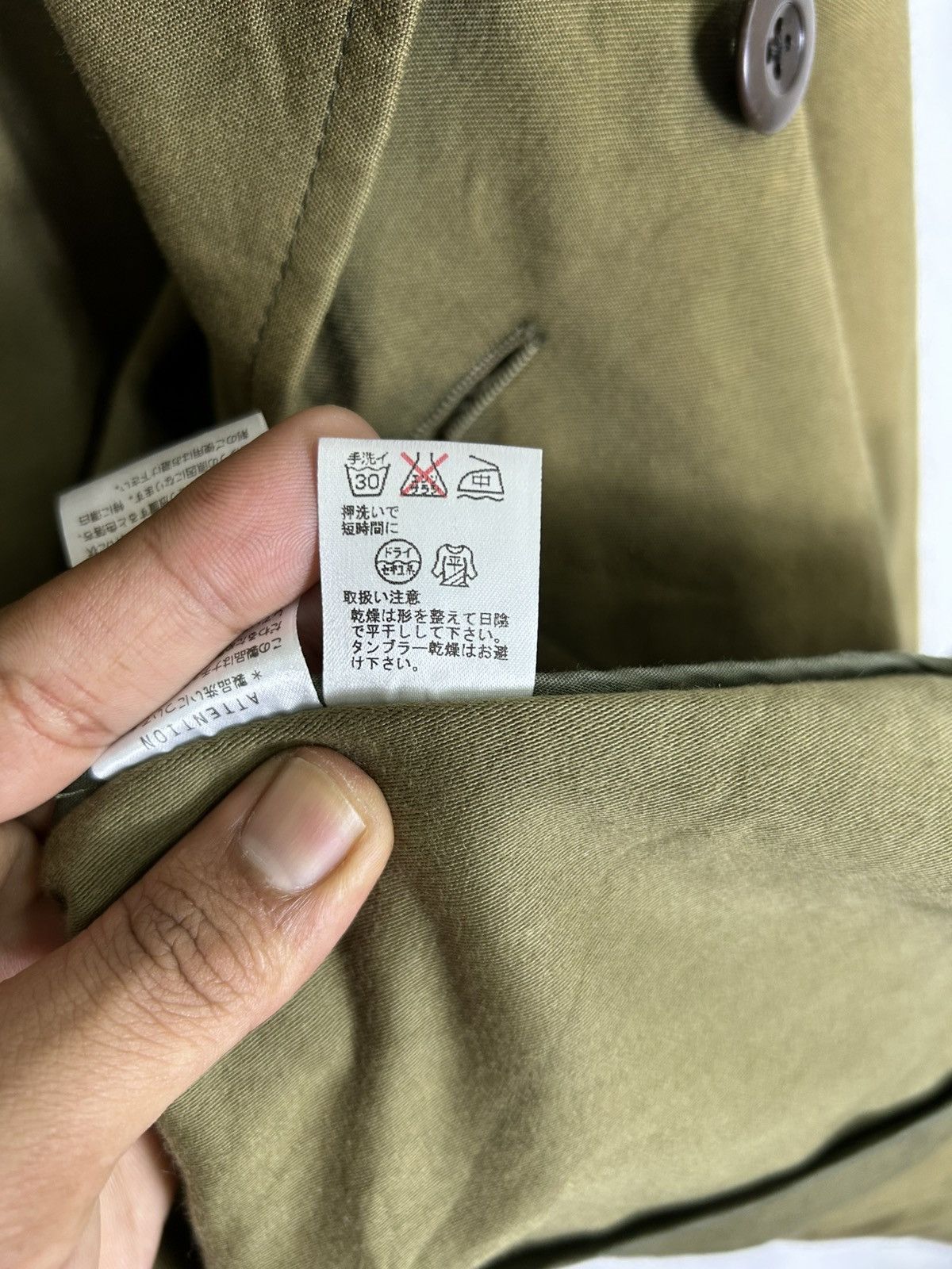 Japanese Brand 🔥Quadro Workwear Style Double Breast Coat Jacket Size US S / EU 44-46 / 1 - 14 Thumbnail