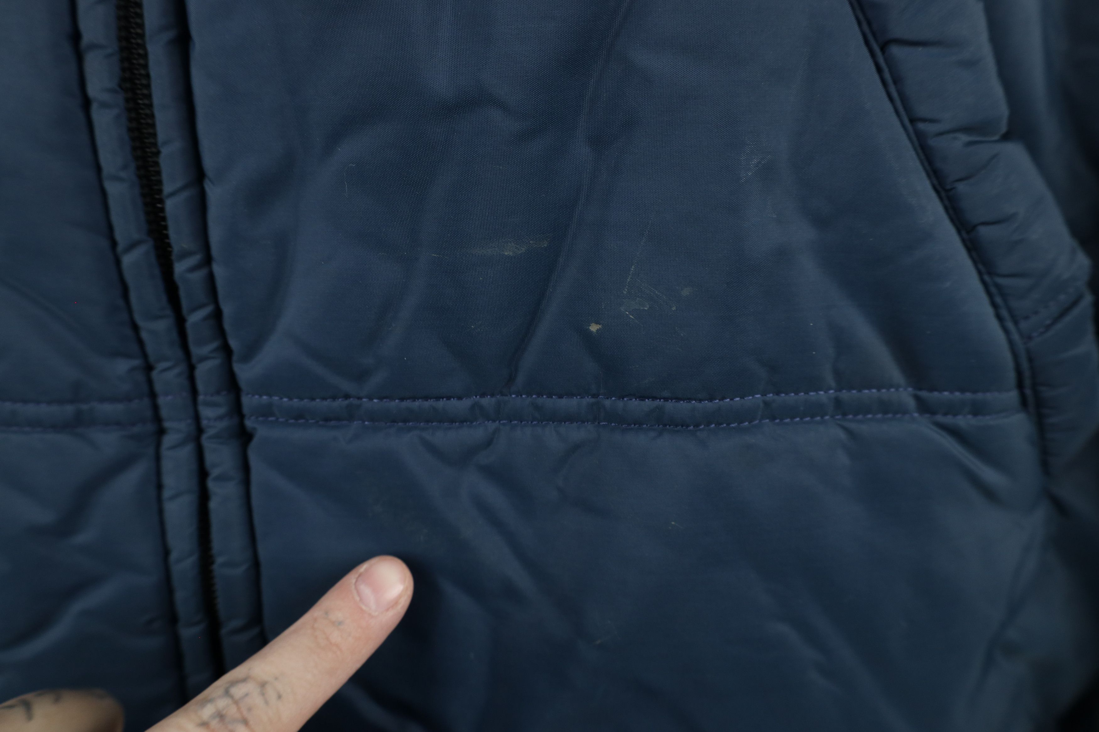 Vintage Vintage 70s Streetwear Quilted Full Zip Puffer Jacket USA Size US XL / EU 56 / 4 - 4 Thumbnail
