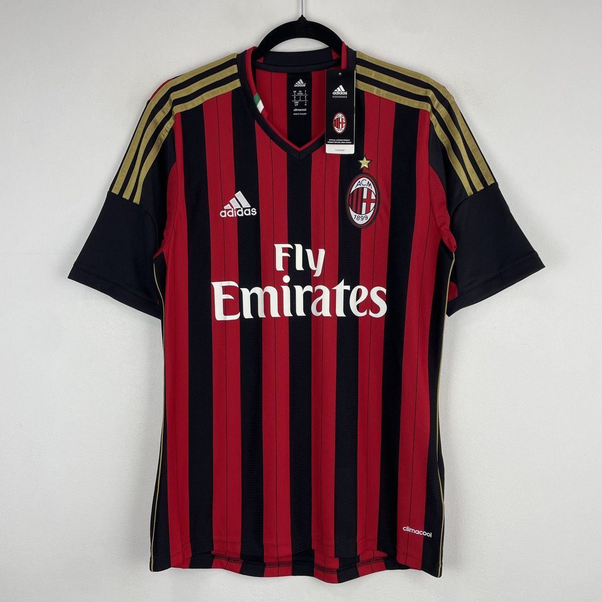 Adidas AC Milan Adidas Home Jersey Shirt Men 2013/2014 size S Size US S / EU 44-46 / 1 - 1 Thumbnail