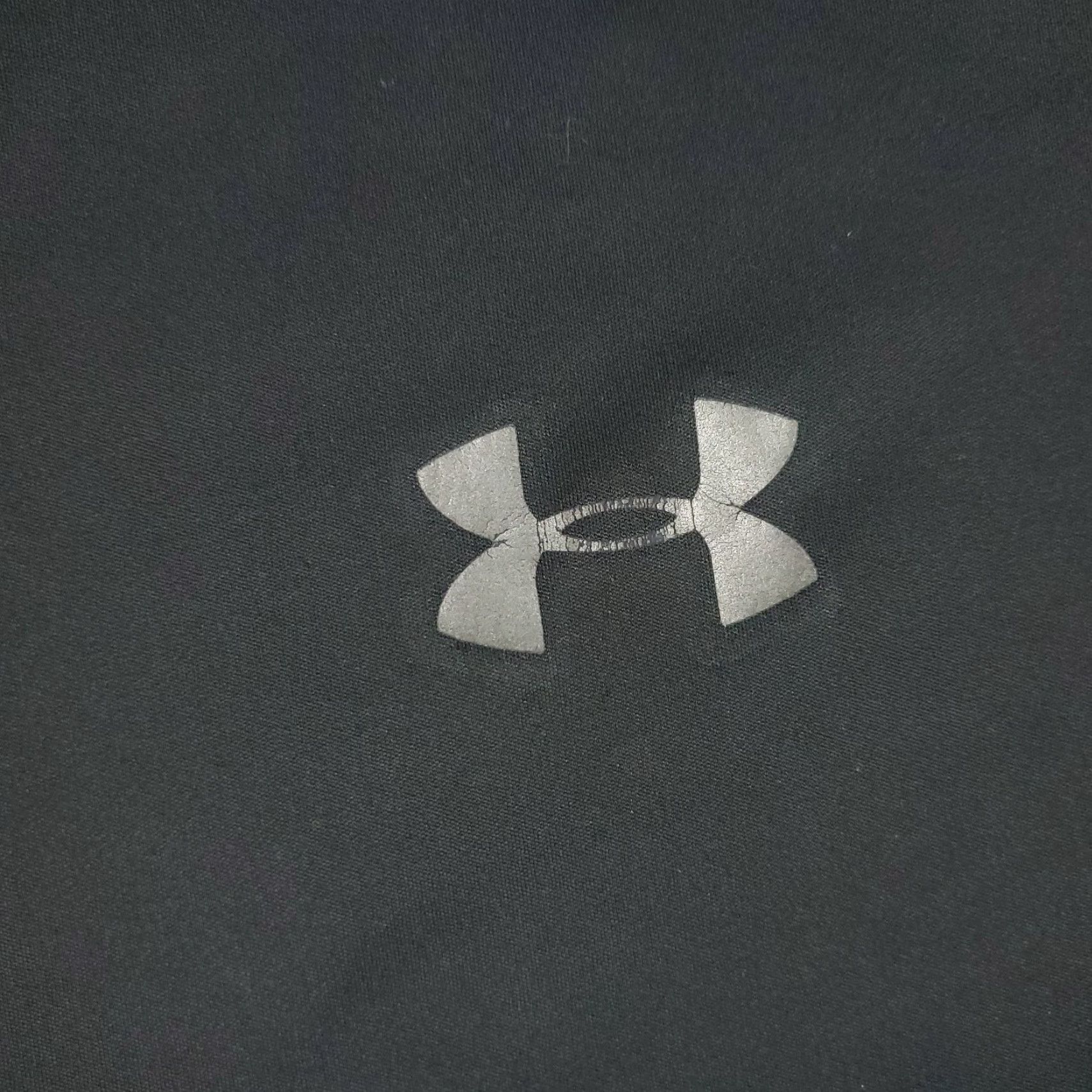 Under Armour Under Armour T Shirt Mens Large Black Active Work Out Short Sleeve Logo - (Stained) Size US L / EU 52-54 / 3 - 6 Thumbnail