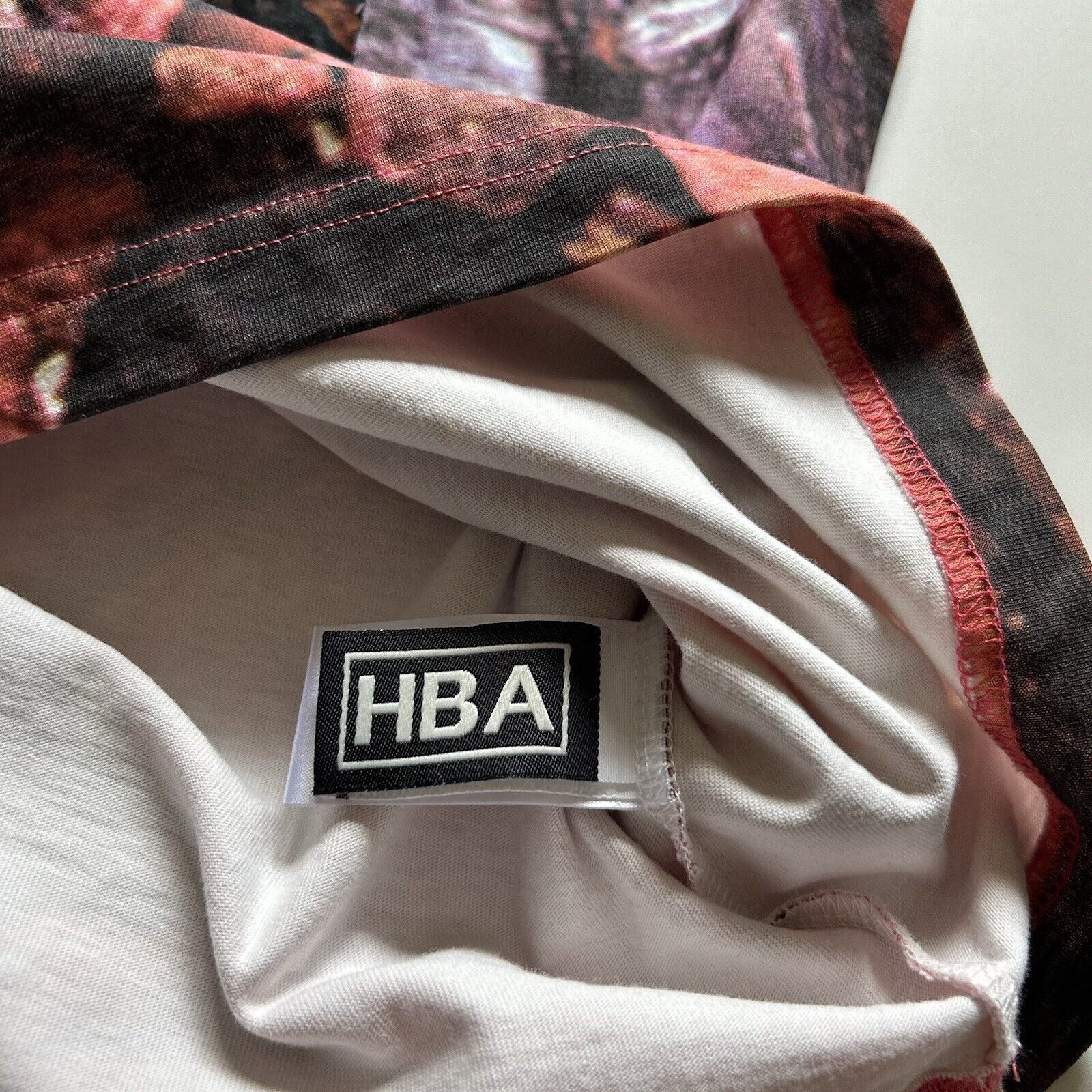 Hood By Air × Vintage × Virgil Abloh VTG Hood By Air HBA All Over Print Art Graphic T Shirt Large Size US L / EU 52-54 / 3 - 11 Thumbnail
