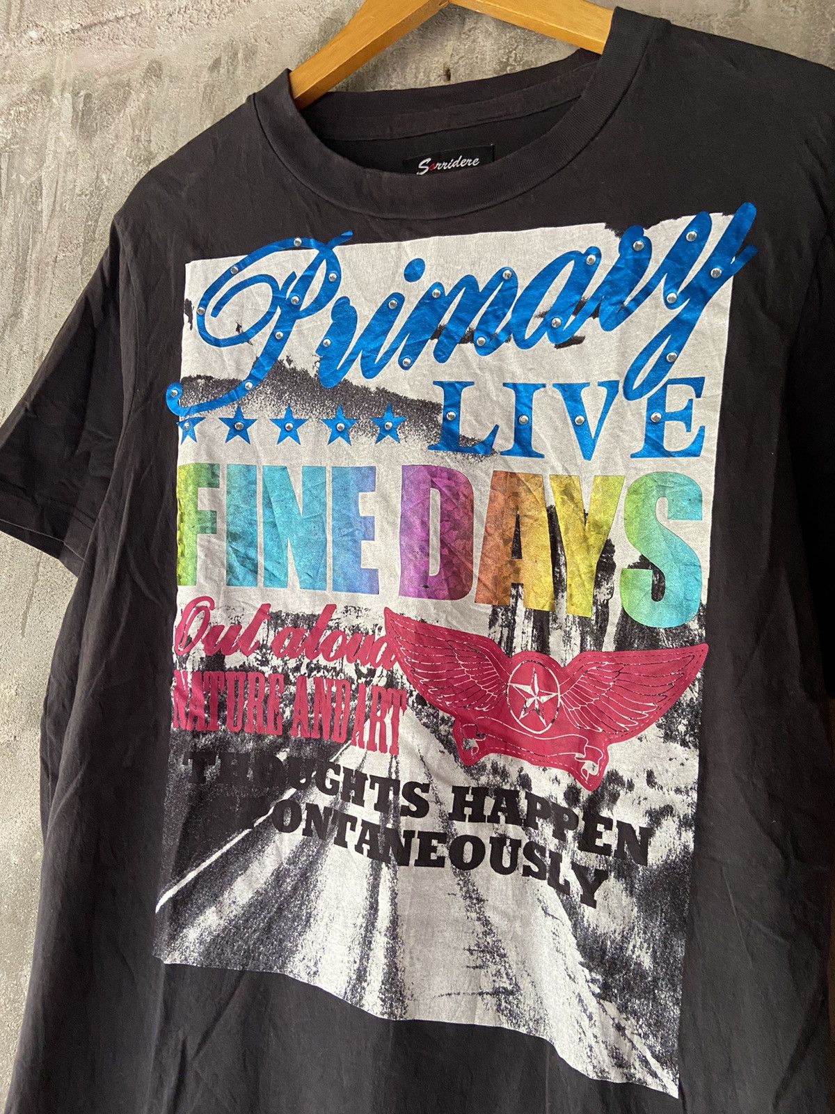 Beauty Beast × Hysteric Glamour × Japanese Brand PRIMARY LIVE FINE DAYS SORRIDERE TEE Size US M / EU 48-50 / 2 - 2 Thumbnail