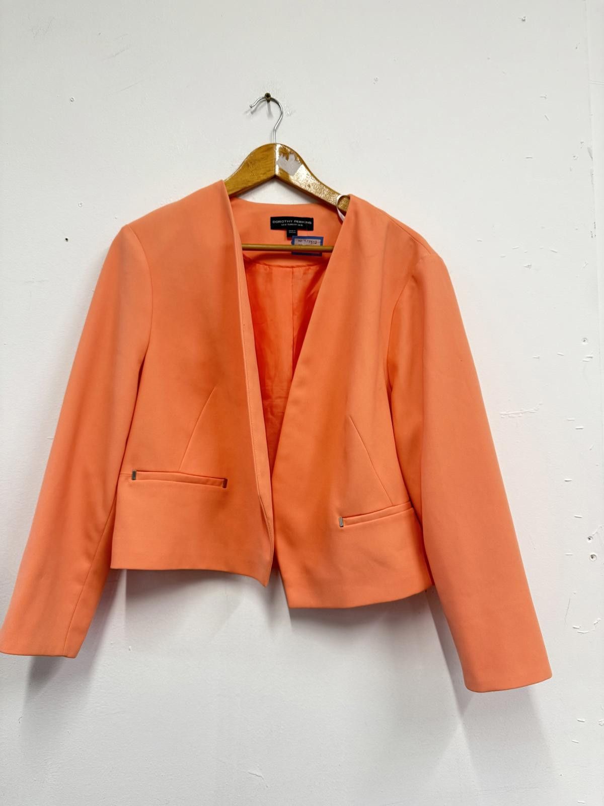 Other Dorothy Perkins Orange Blazer Jacket Size UK 12 Size XL / US 12-14 / IT 48-50 - 1 Thumbnail